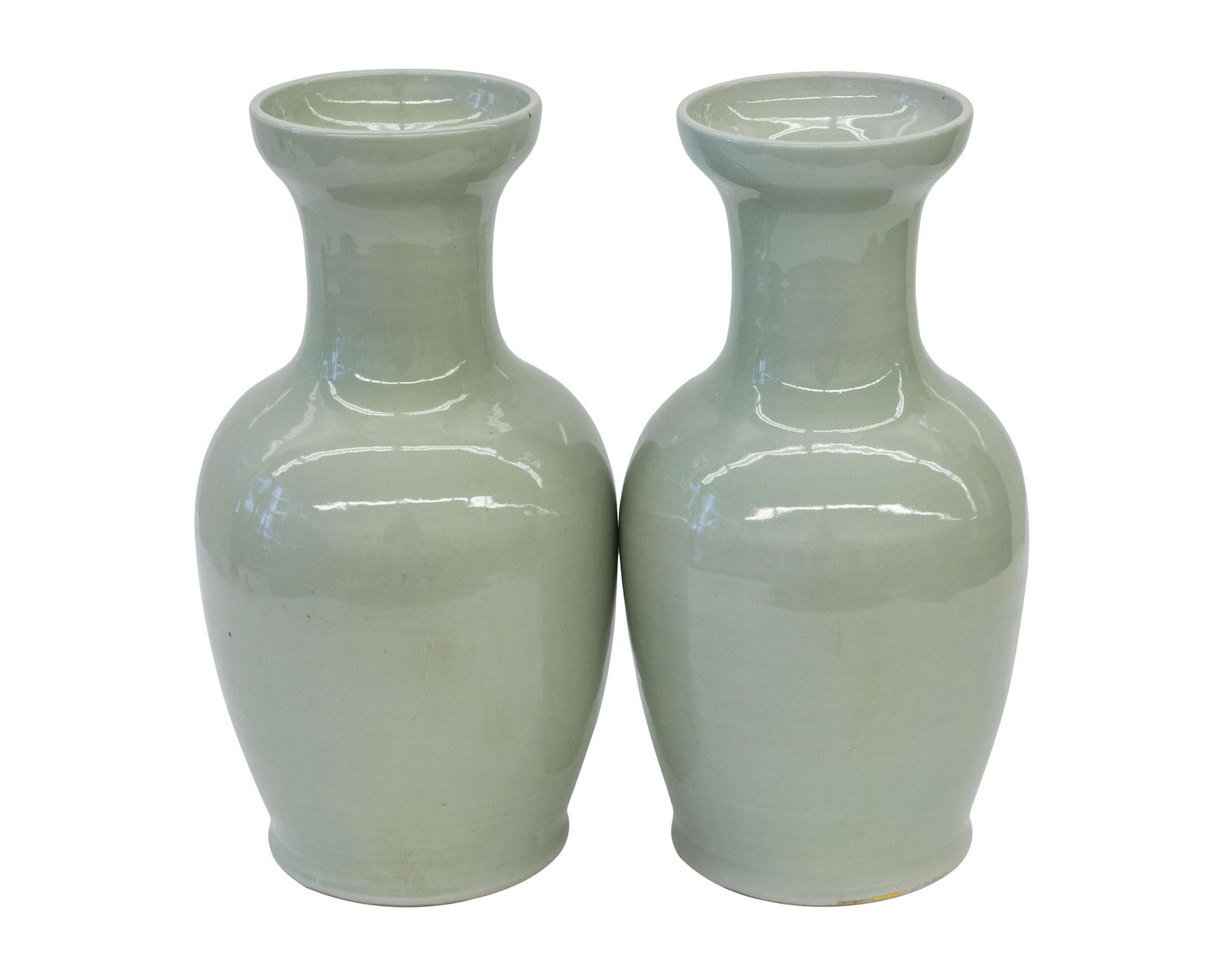 Chinese Celedon Vases (1 of 5)