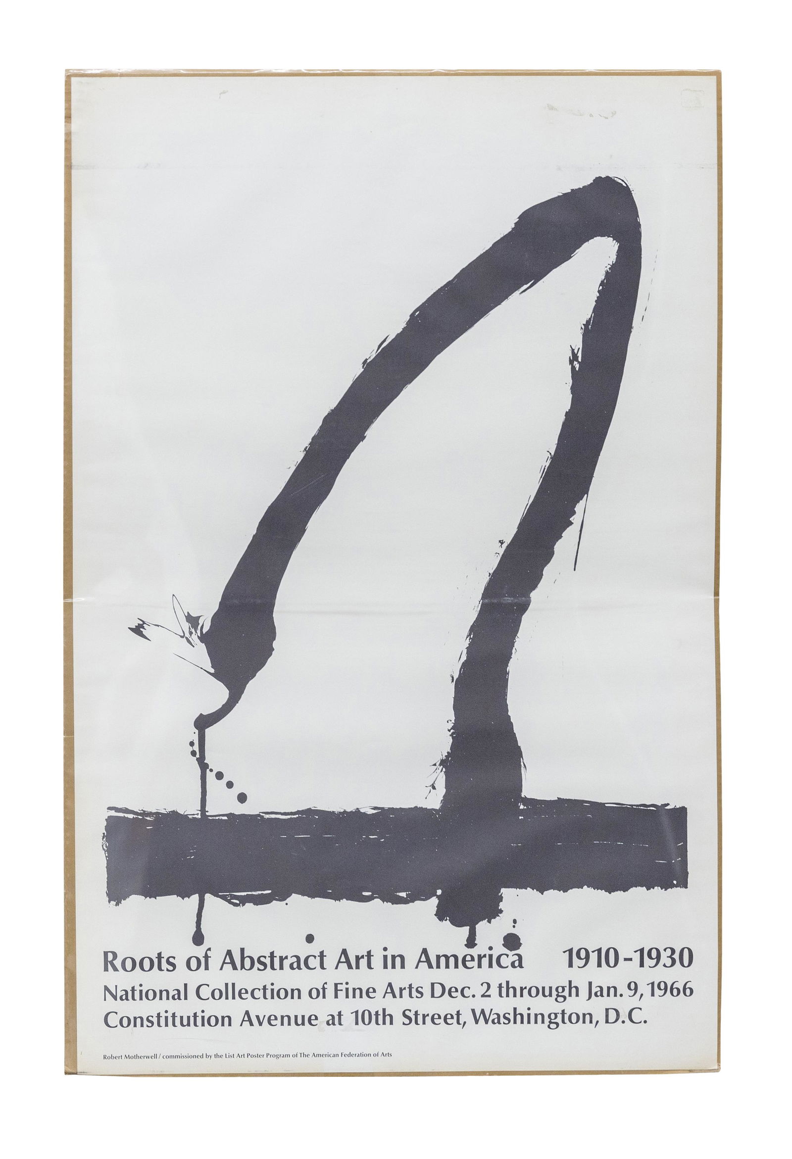 Robert Motherwell (1915-1991) Poster (NY, Conn, MA) (1 of 7)