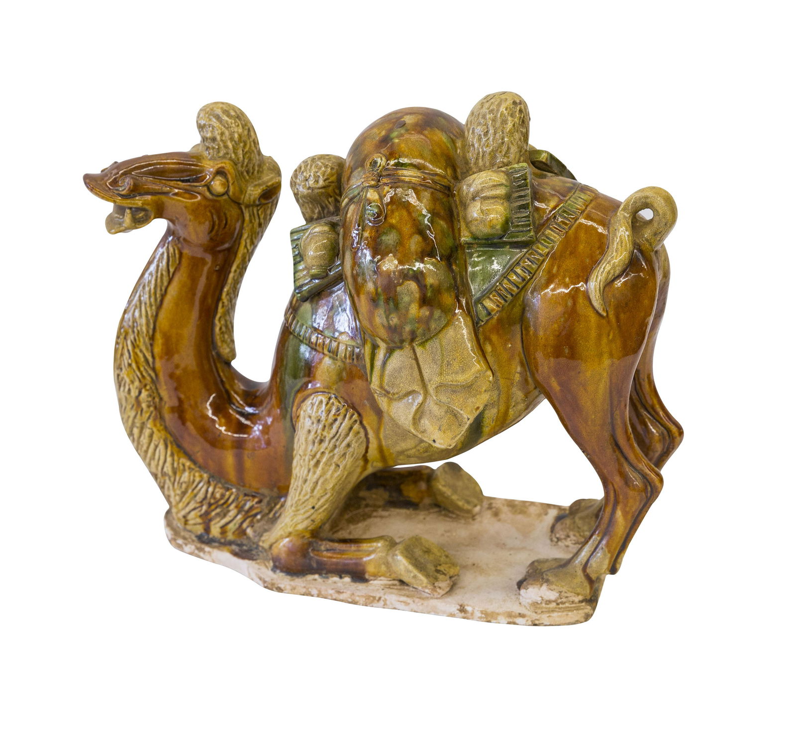 Chinese Tang Dynasty Kneeling Camel (1 of 7)