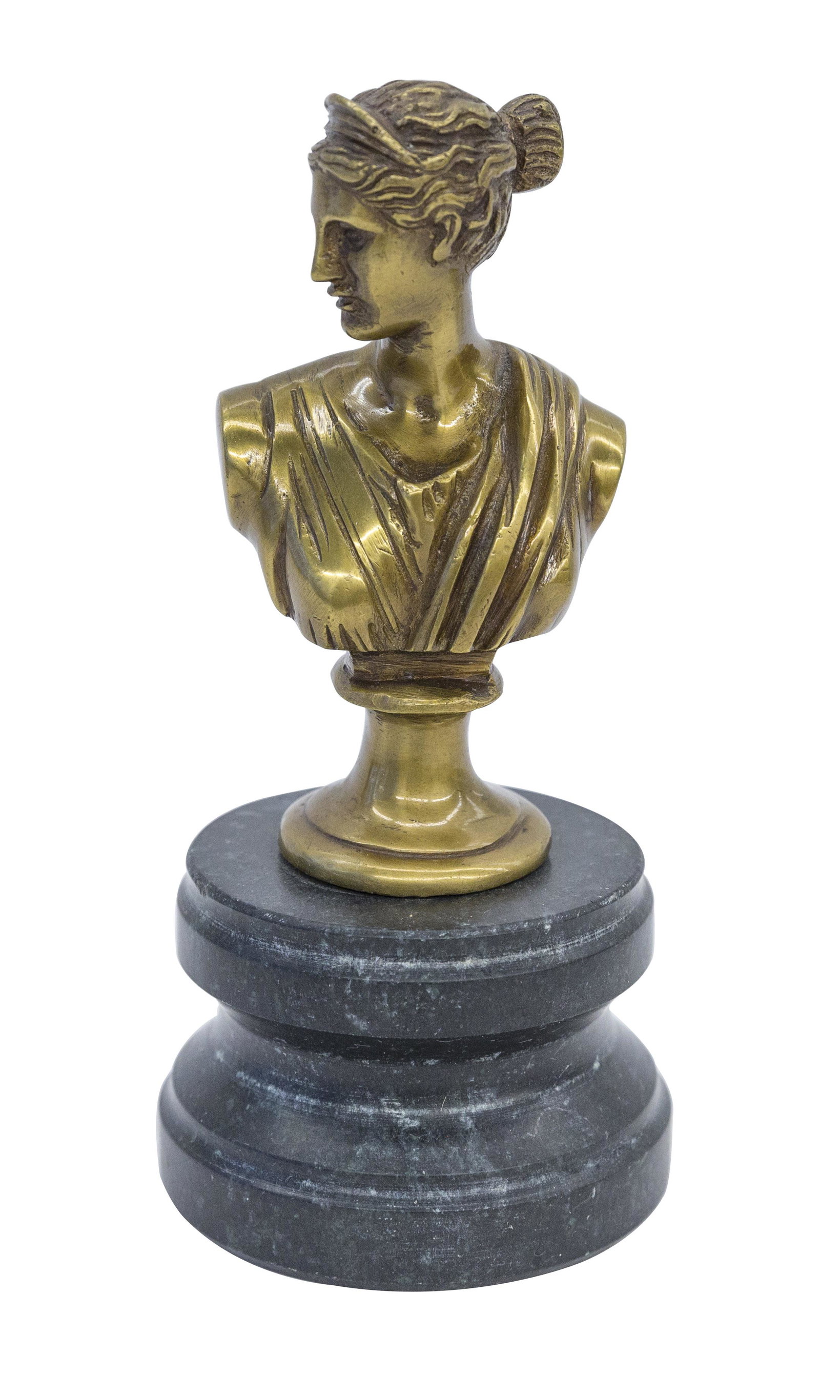 Bronze Bust of Roman Lady (1 of 6)