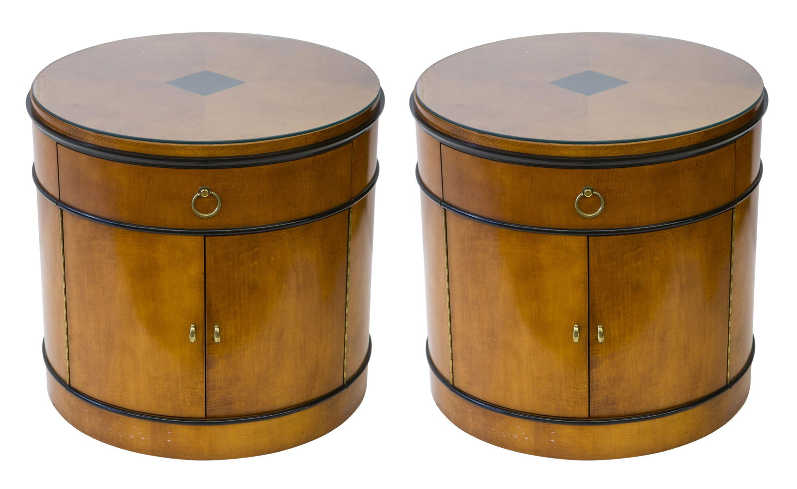 Biedermeier Revival Nightstands (1 of 8)