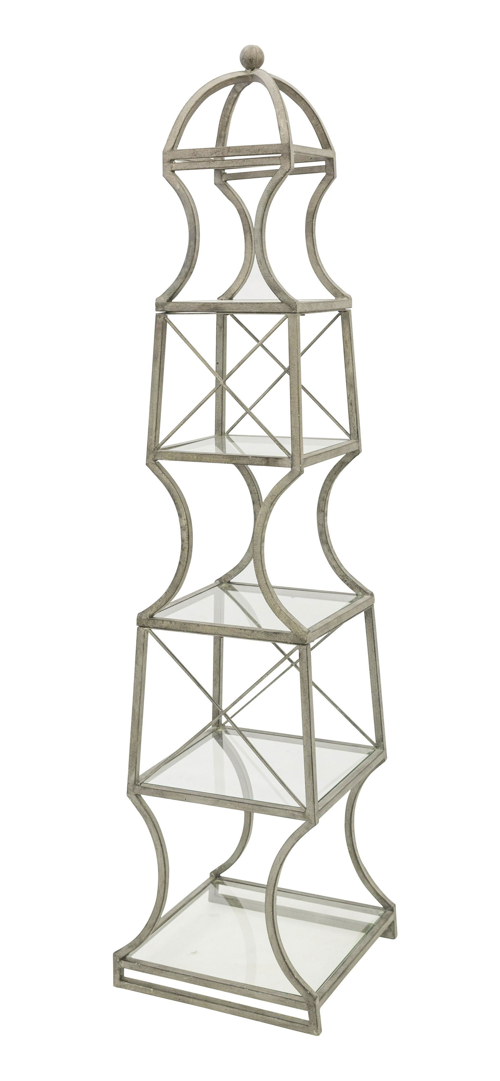 French Style Wrought Iron Etagere (1 of 8)