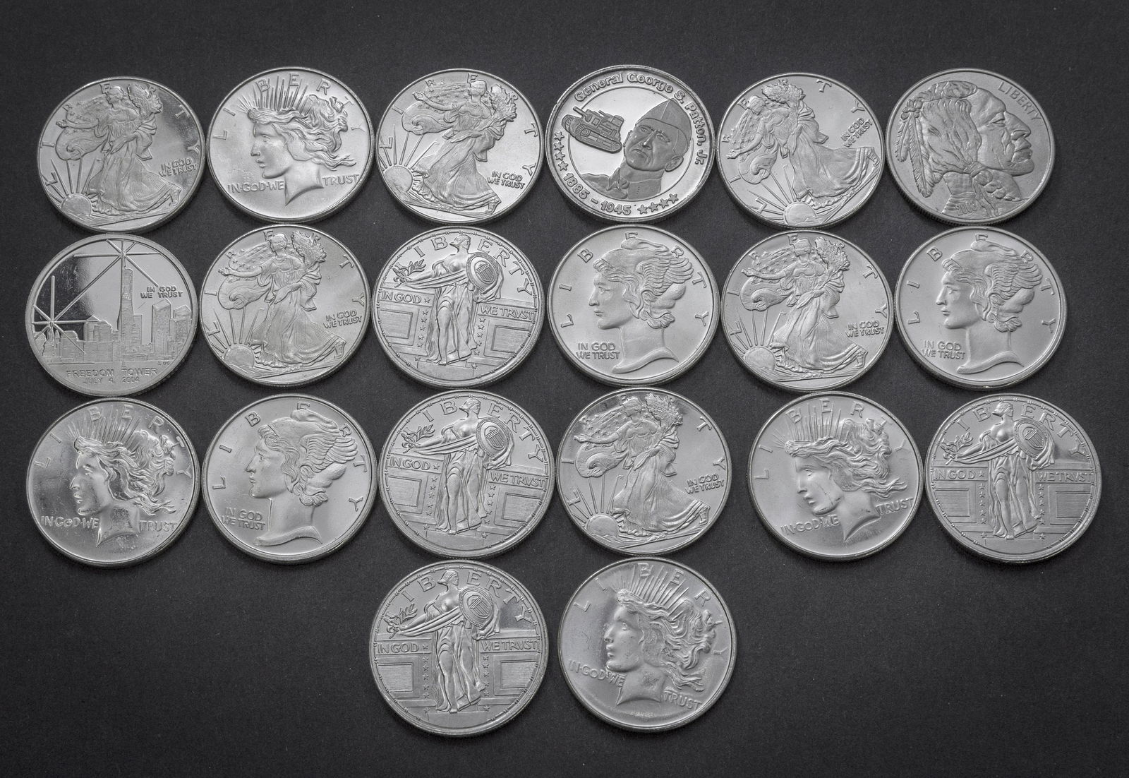 United States 1ozt. Silver Coins Plus (1 of 4)
