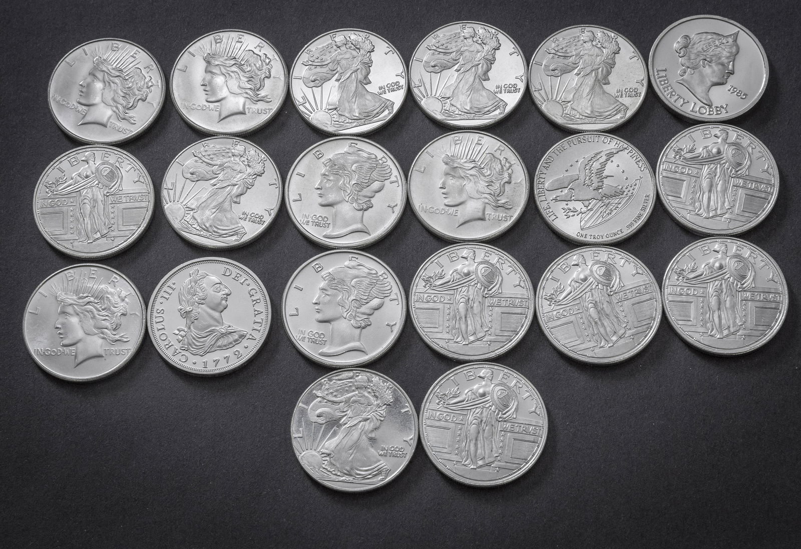 United States 1ozt. Silver Coins Plus (1 of 4)