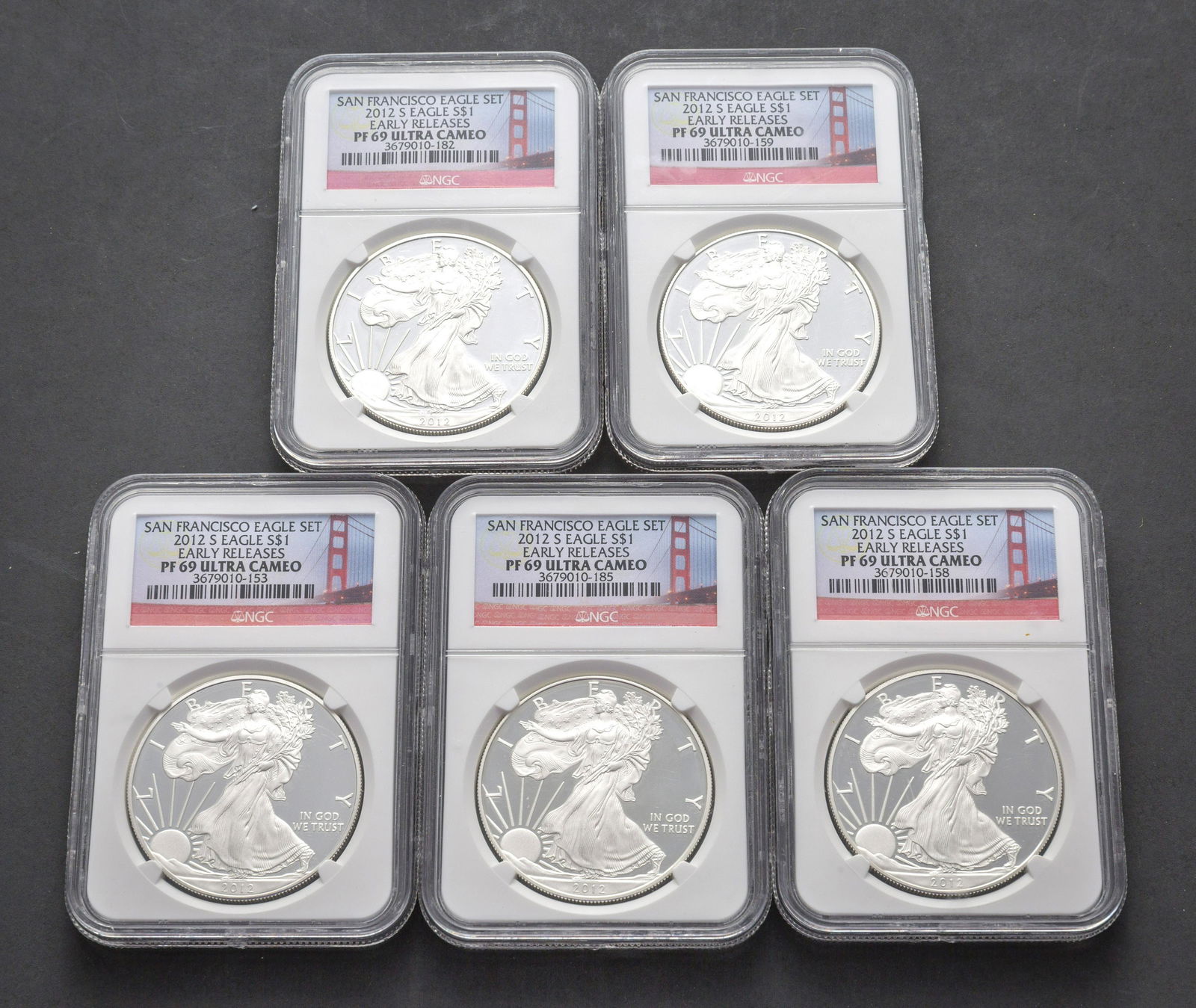 United States Liberty Walking Silver Dollars (1 of 4)