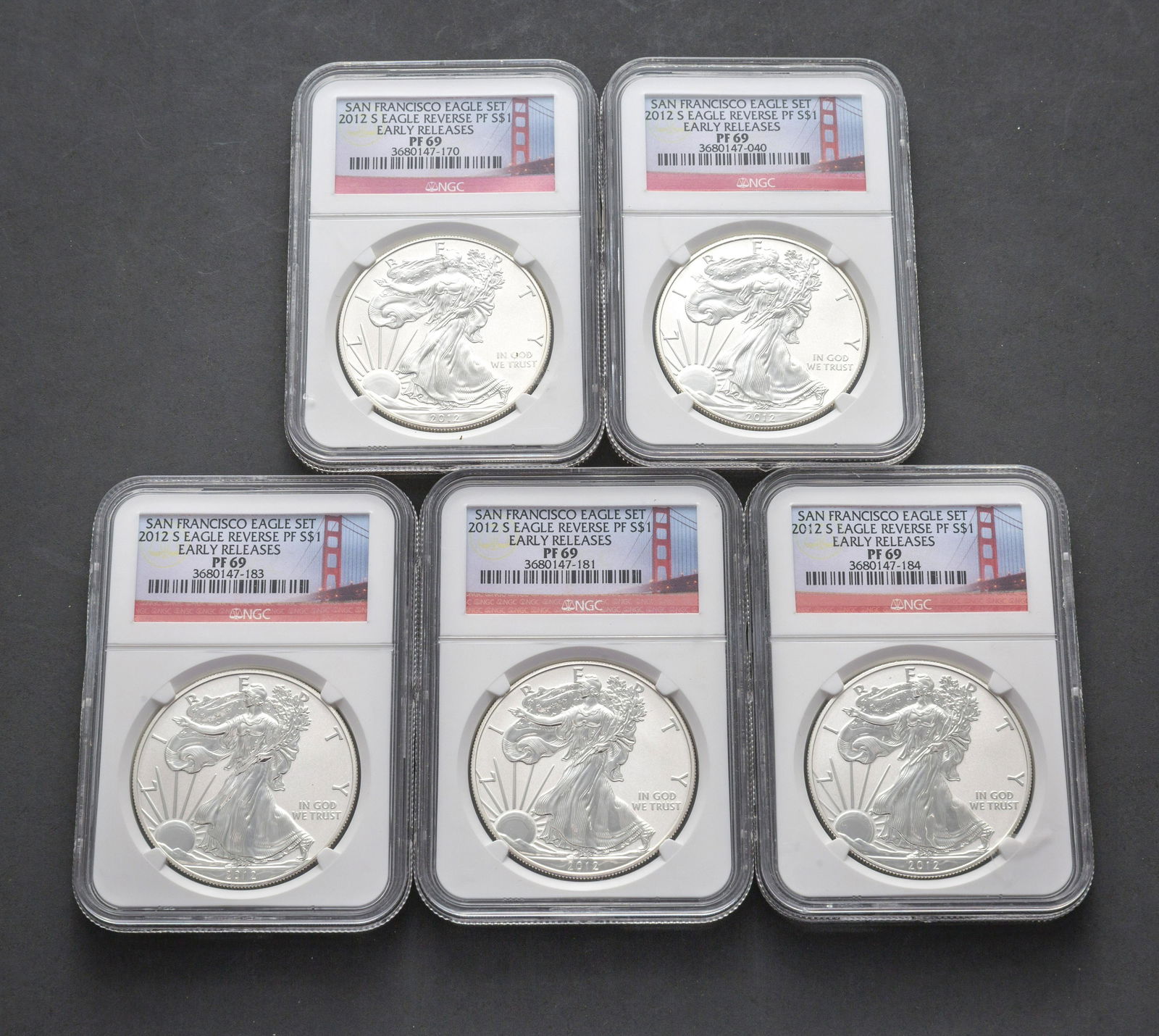 United States Liberty Walking Silver Dollars (1 of 4)