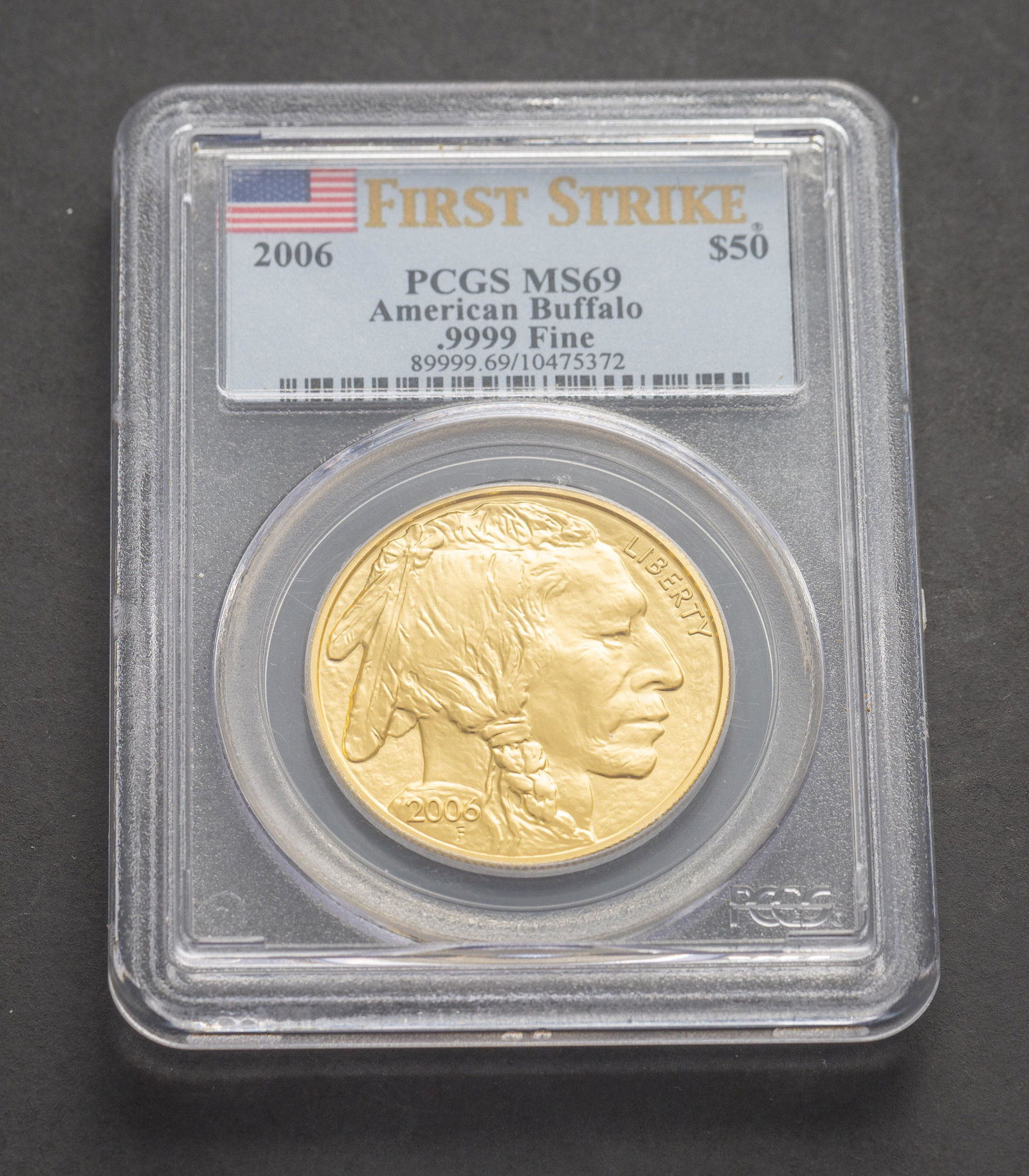 U.S. 2006 $50 Buffalo Gold Coin (1 of 5)