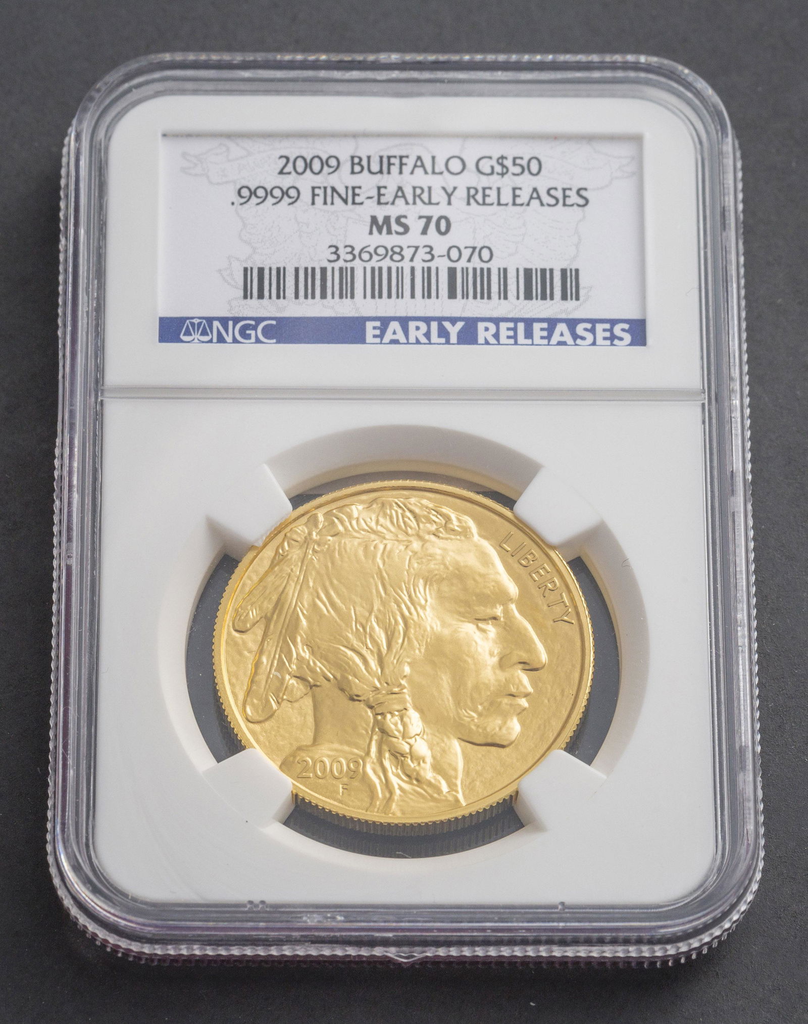 U.S. 2009 $50 Buffalo Gold Coin (1 of 4)