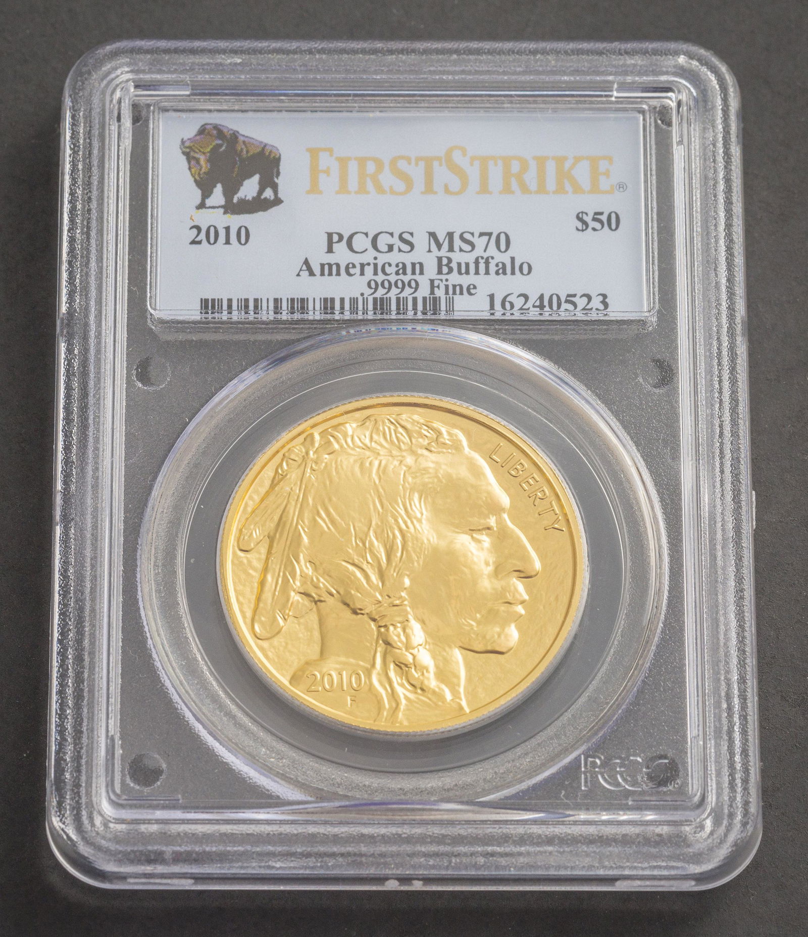 U.S. 2010 Buffalo Gold Coin (1 of 5)