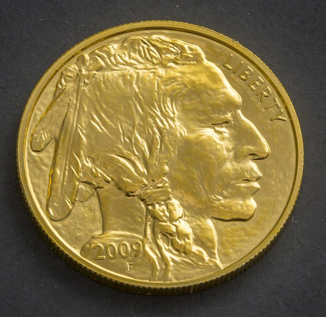 United States $50 Buffalo Gold Coin (1 of 2)