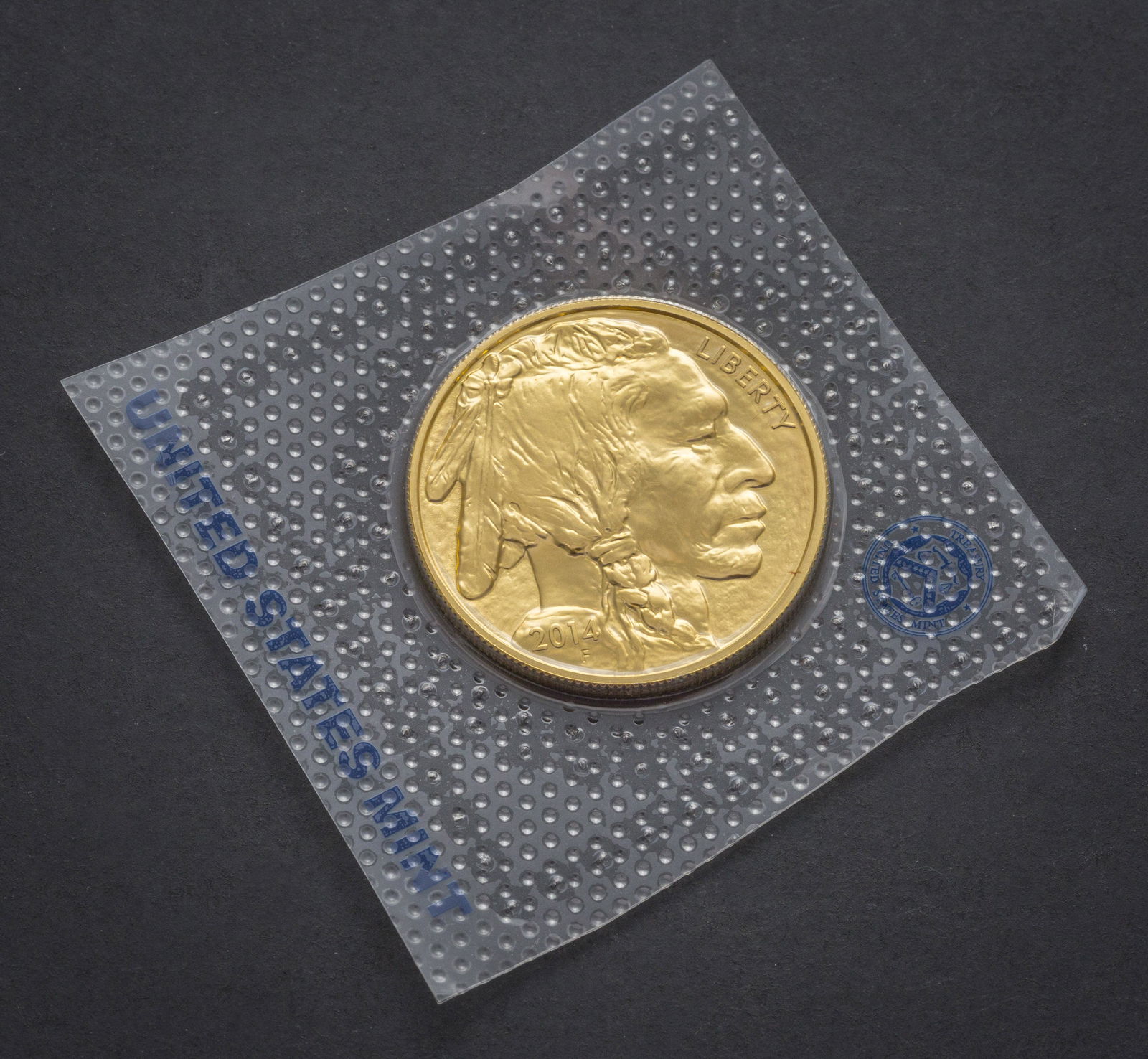 United States $50 Buffalo Gold Coin (1 of 2)