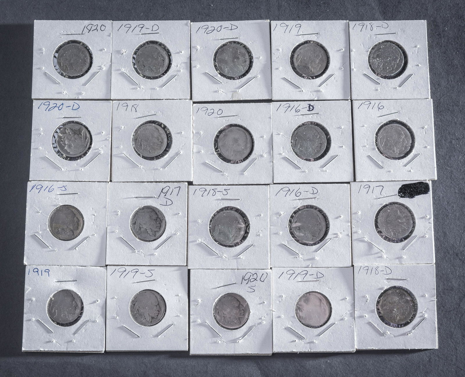 Indian Head/ Buffalo Nickels (1 of 6)