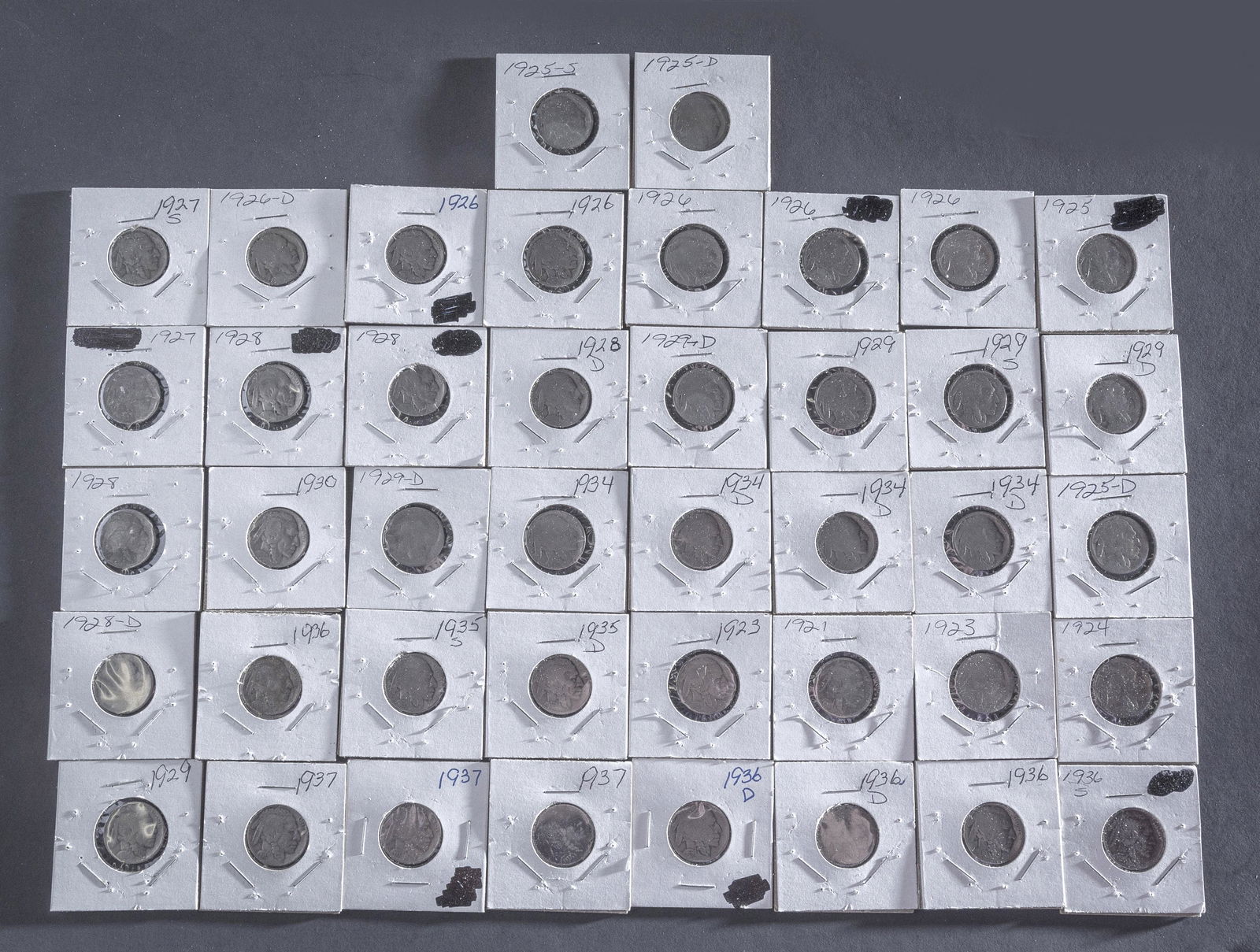 Indian Head/ Buffalo Nickels (1 of 6)