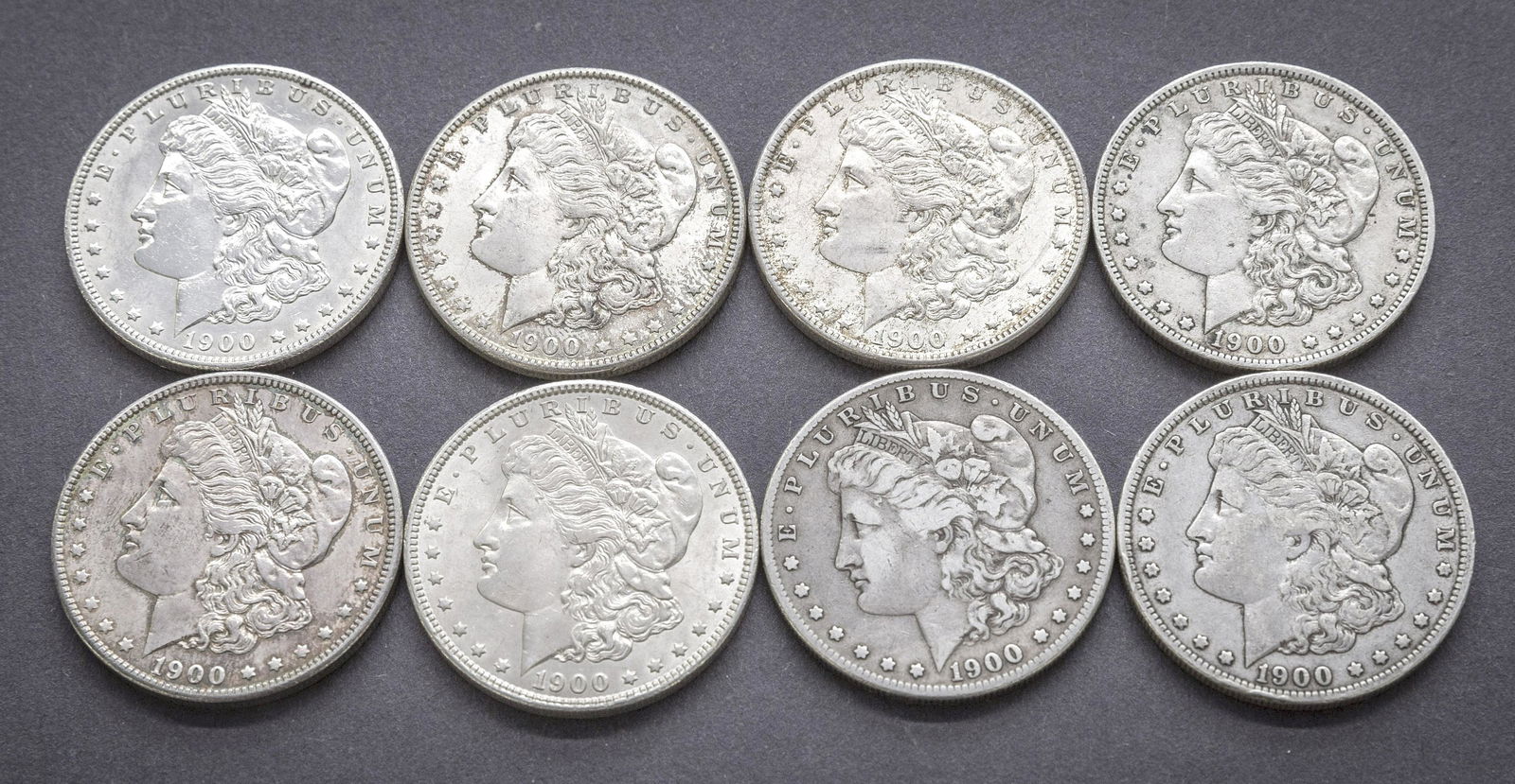 United States 1900 Morgan Silver Dollars (1 of 6)