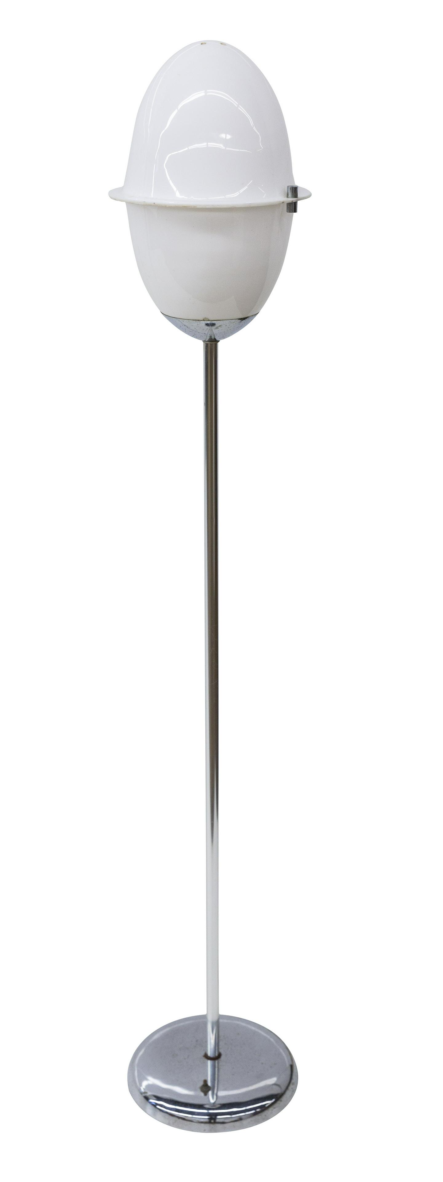 Italian Mid Century Modern Egg Floor Lamp (1 of 7)