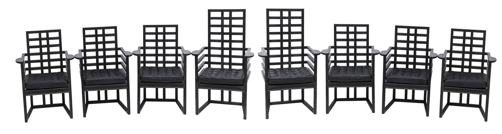 Rare Josef Hoffmann "Armloffel" Chairs (1 of 12)