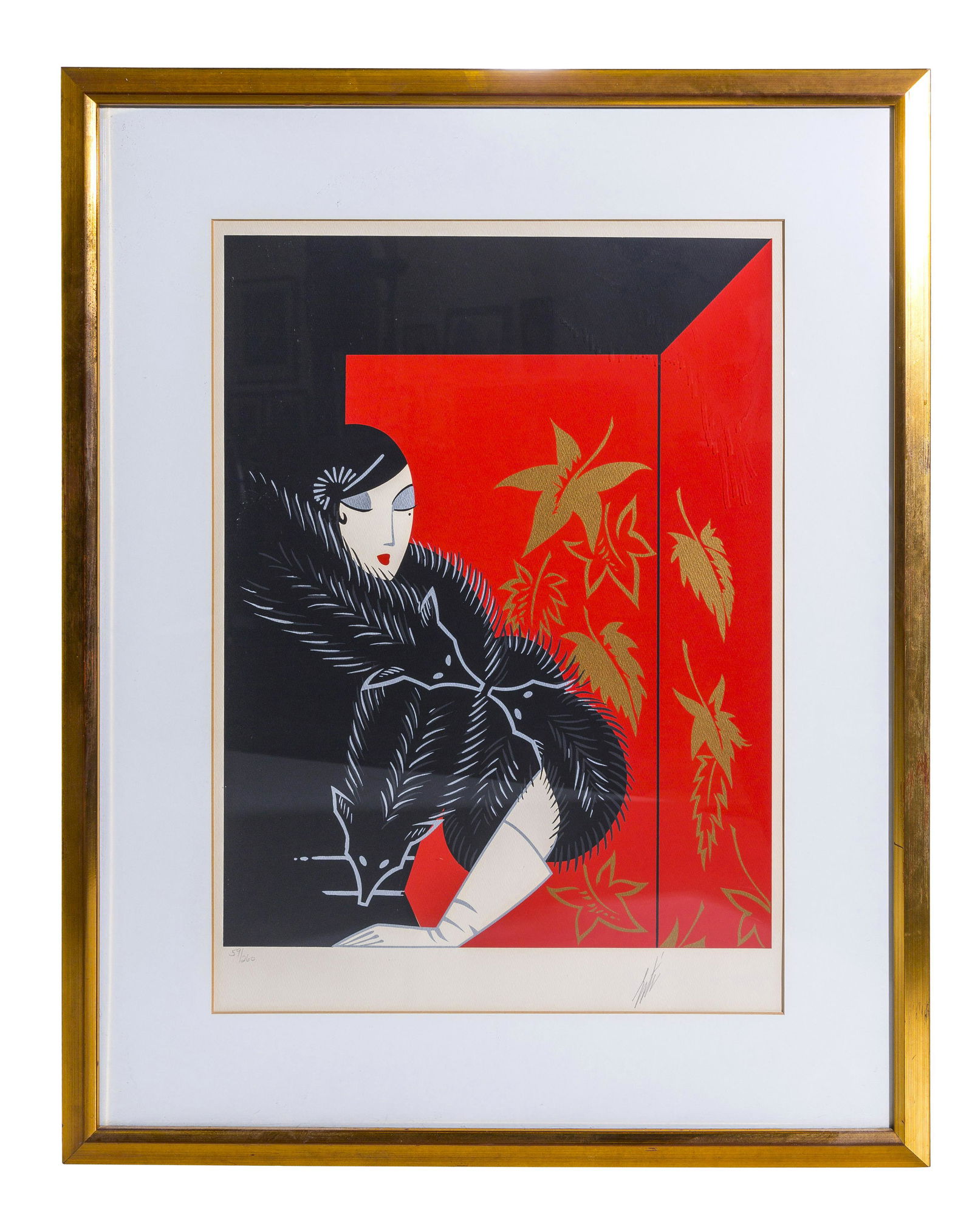 Romain Erte De Tirtoff (1892-1990) Serigraph (NY, (1 of 6)