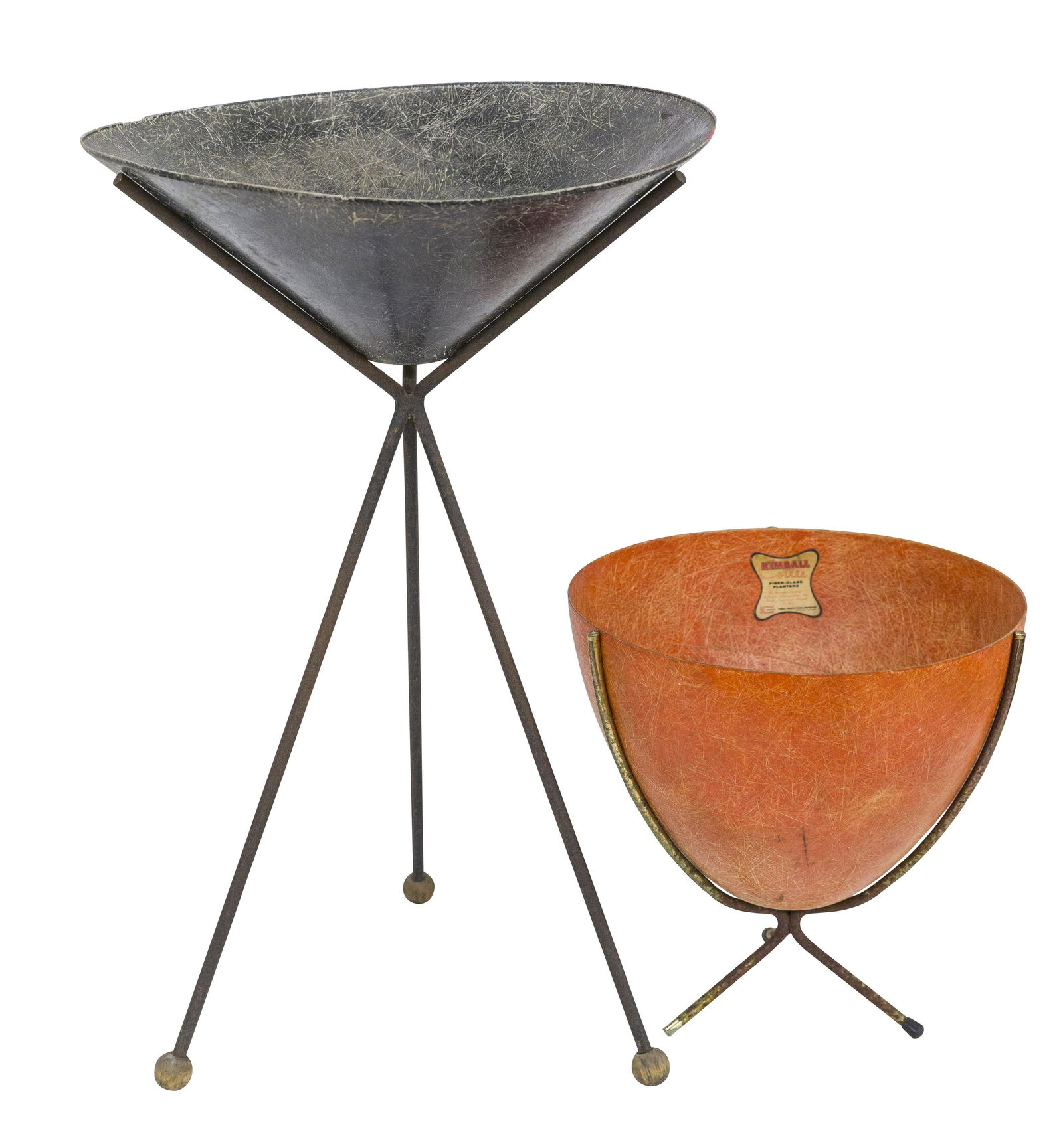 Mid Century Modern Bullet Planters (1 of 8)