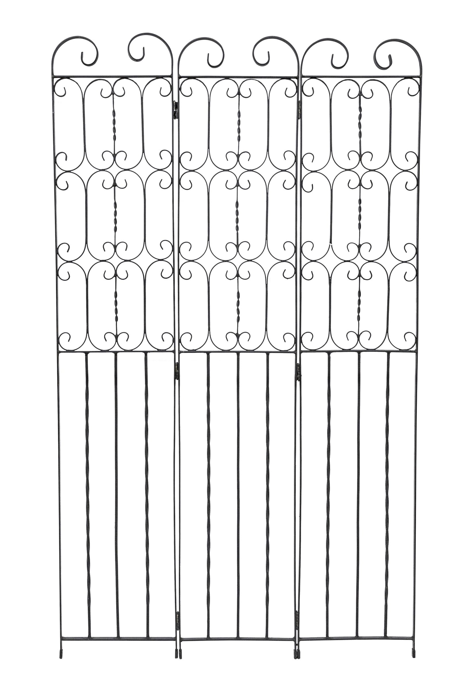 Mid Century Modern Iron Screen (1 of 8)
