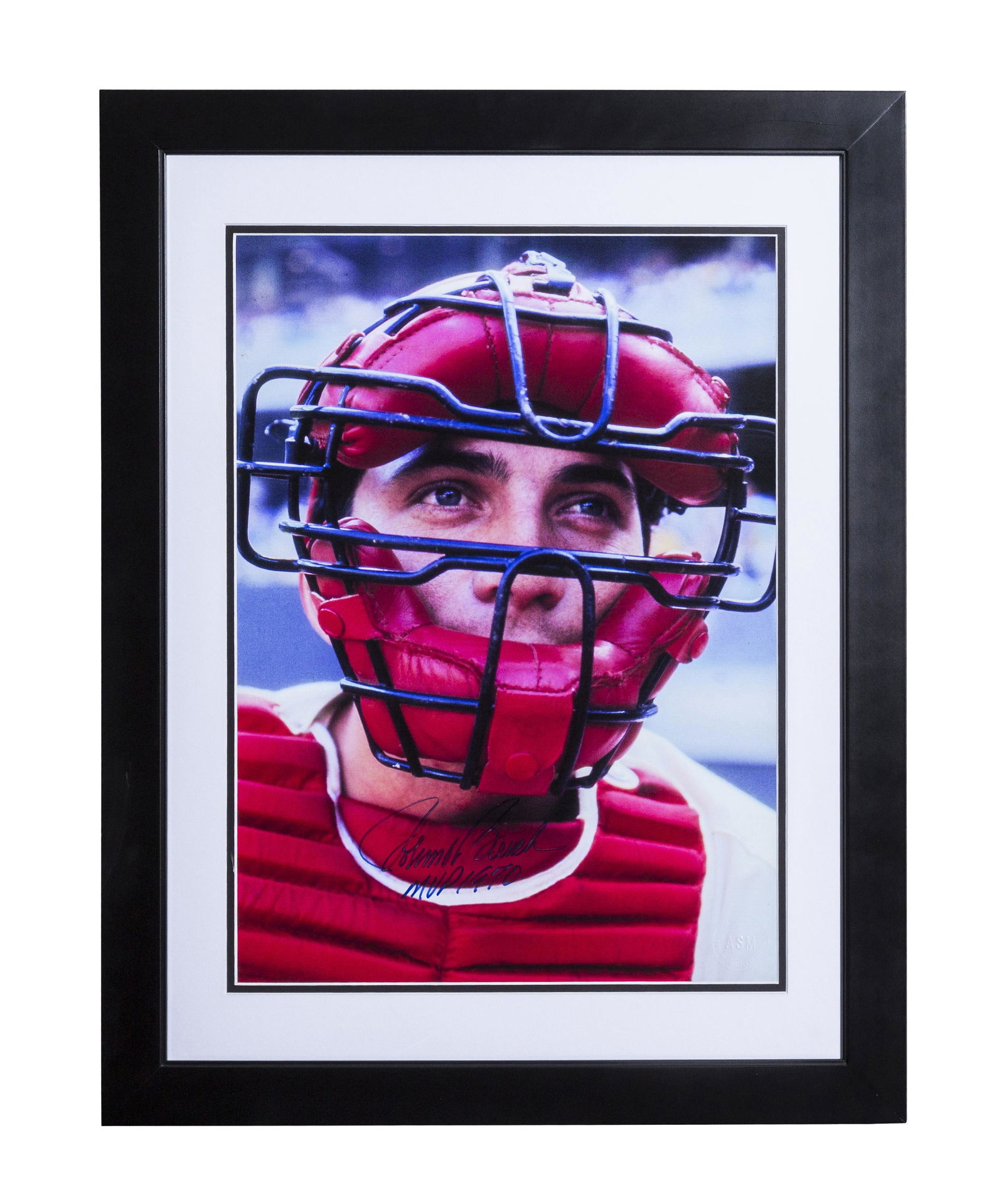 Johnny Bench - Signed Framed Color Photo (1 of 4)
