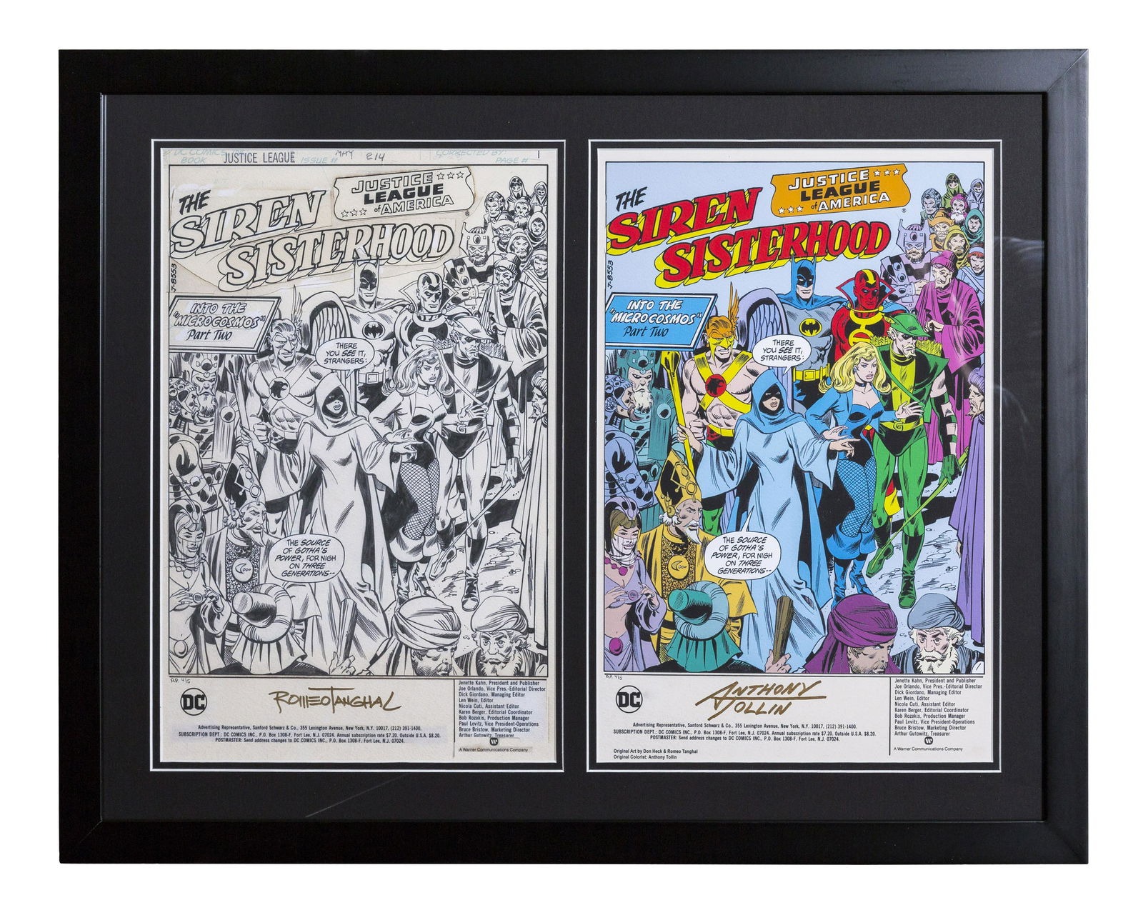 Siren Sisterhood- DC Justice League - Signed (1 of 9)