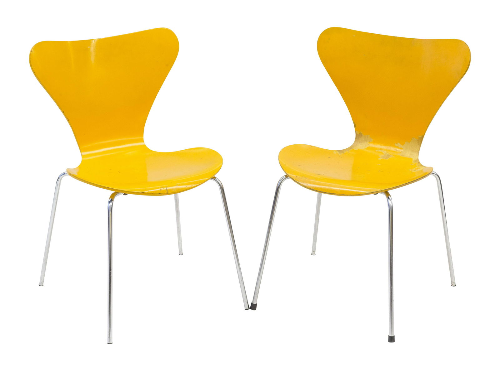 Arne Jacobsen Sevener Chairs, Model 3107 (1 of 10)