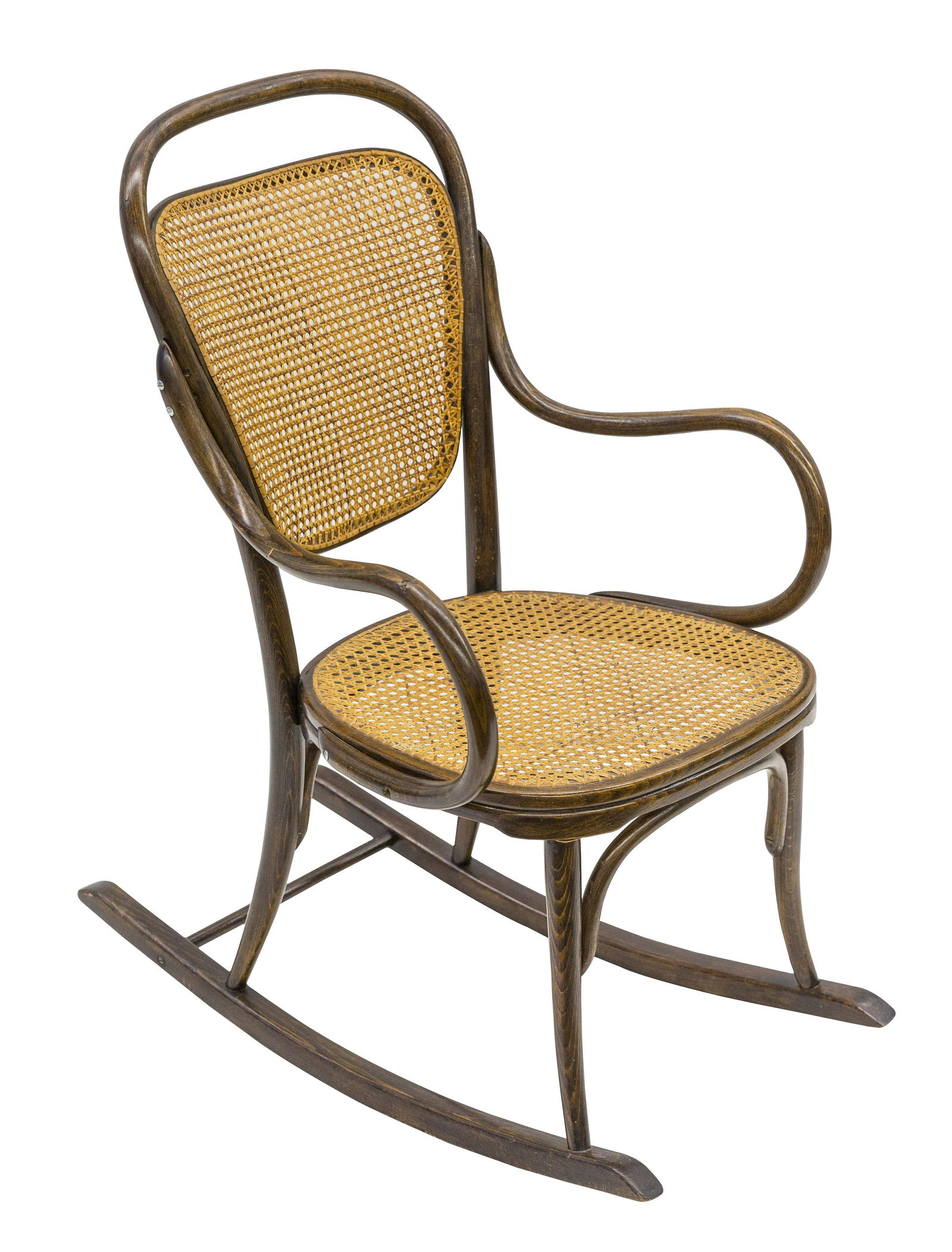 Michael Thonet Settee & Thonet Rocker (1 of 16)