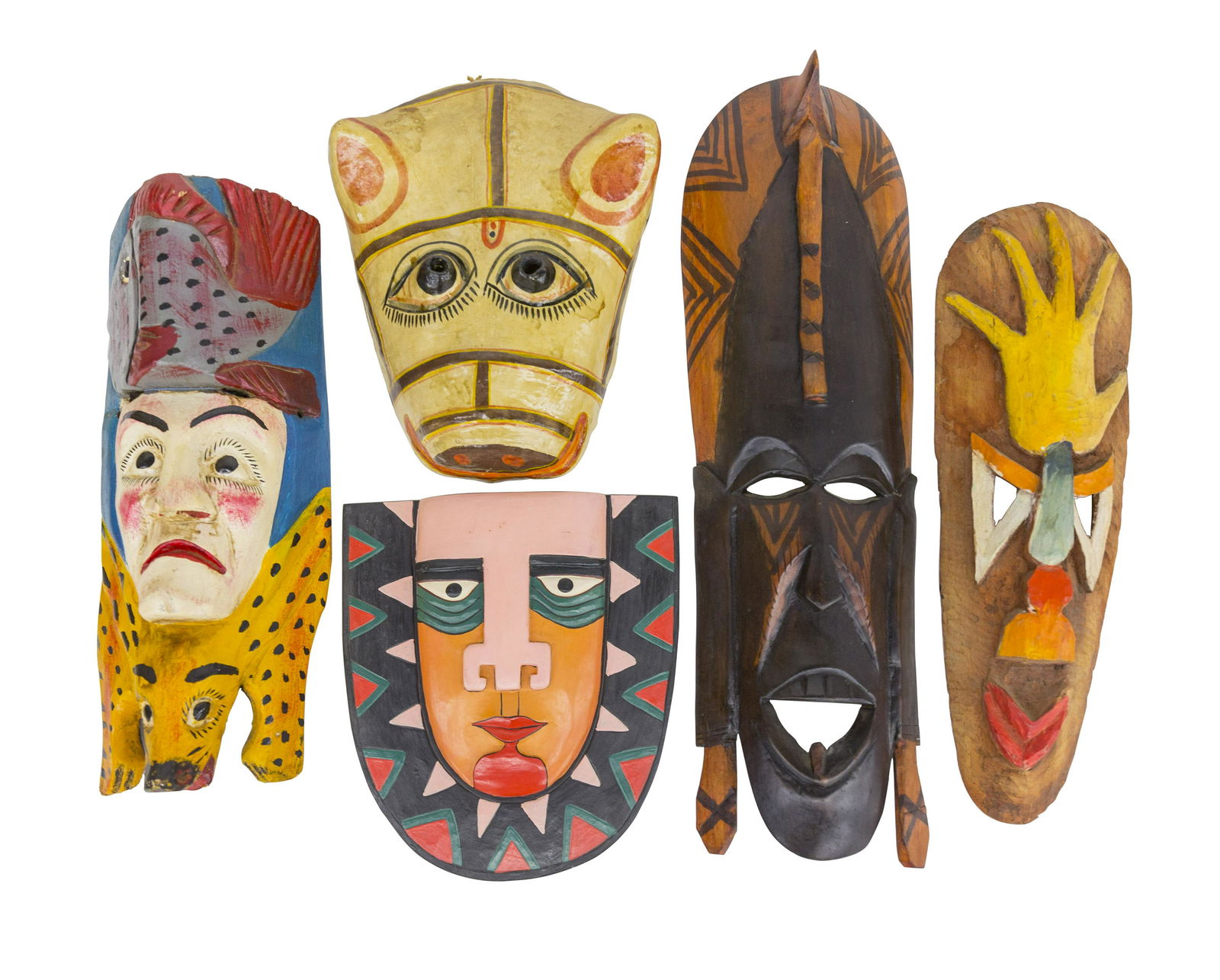 Assembled Central American Mask (1 of 9)