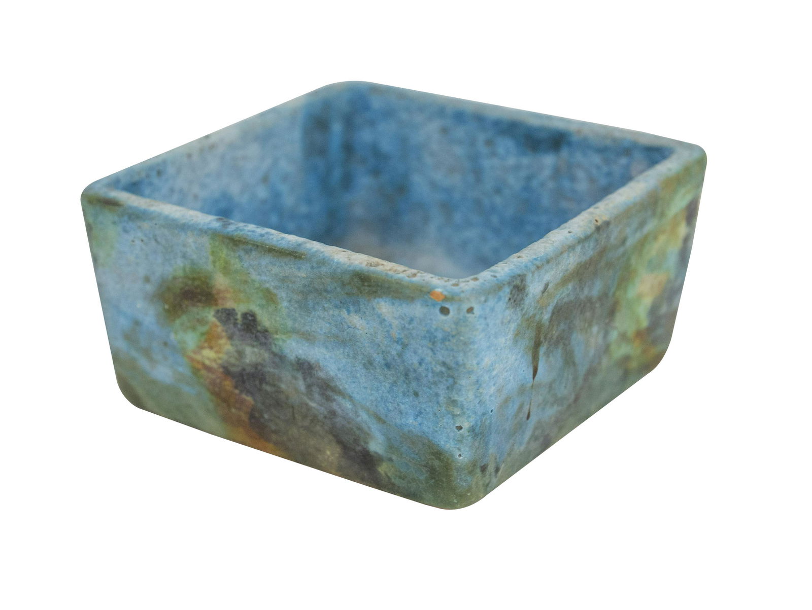 Aldo Londi Bitossi Candy Bowl: Candy bowl, Bitossi for Rosenthal Netter, Italy, 1960. Glazed ceramic. 4.5w x 4.5d x 2.25h