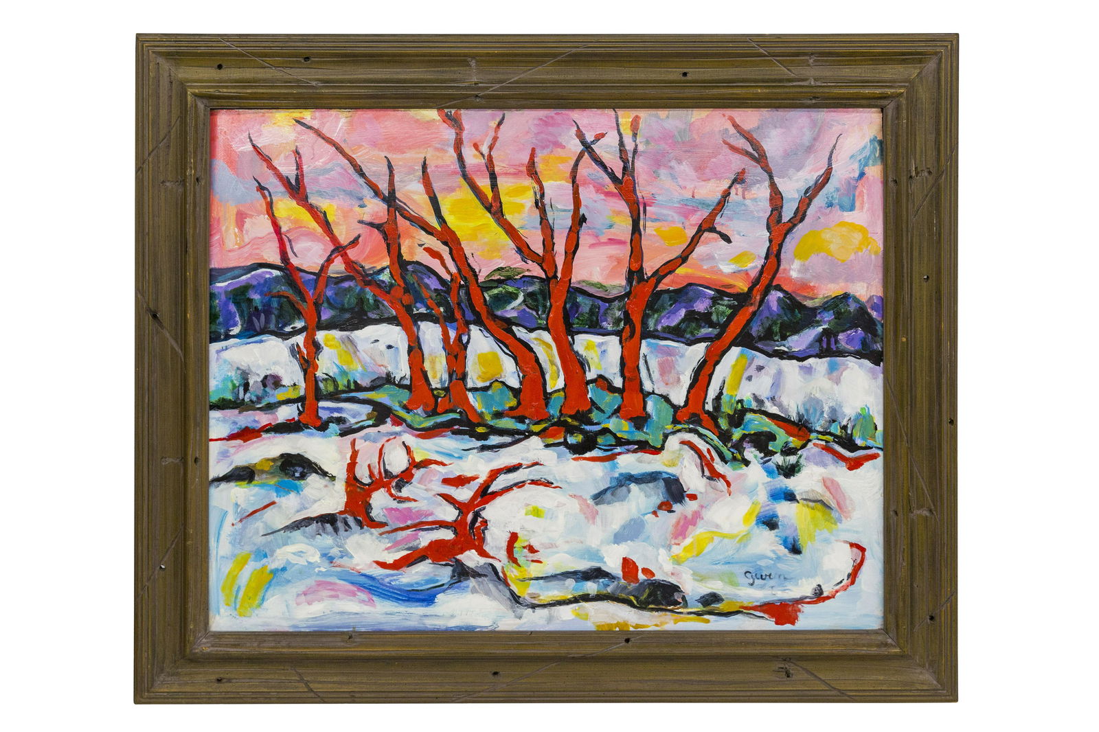 Gwen Doppler (1927-2021) Acrylic (Ill, OH) (1 of 8)