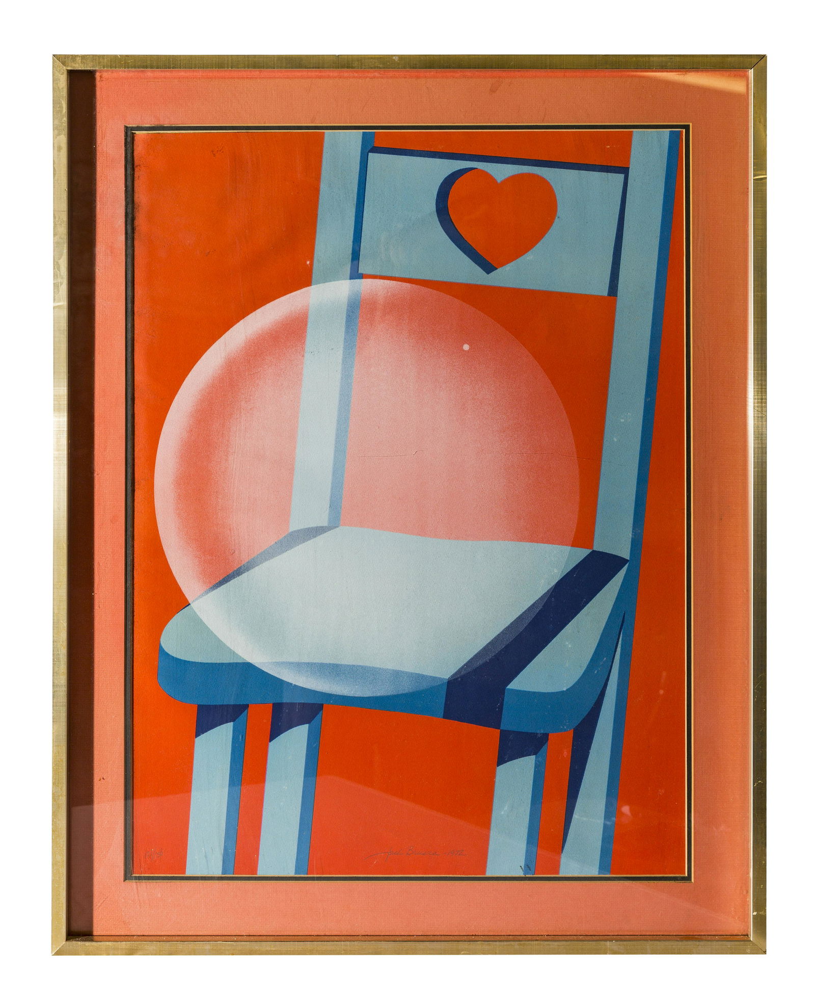 Jack Brusca (1939-1993) Lithograph (NY) (1 of 6)