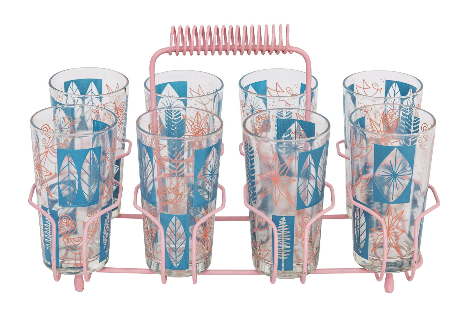 Fred Press Glass with Original Carrier (1 of 6)