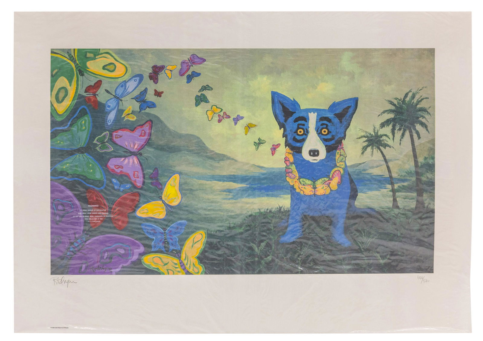 George Rodrigue (1944-2013) Lithograph (LA, CA) (1 of 8)