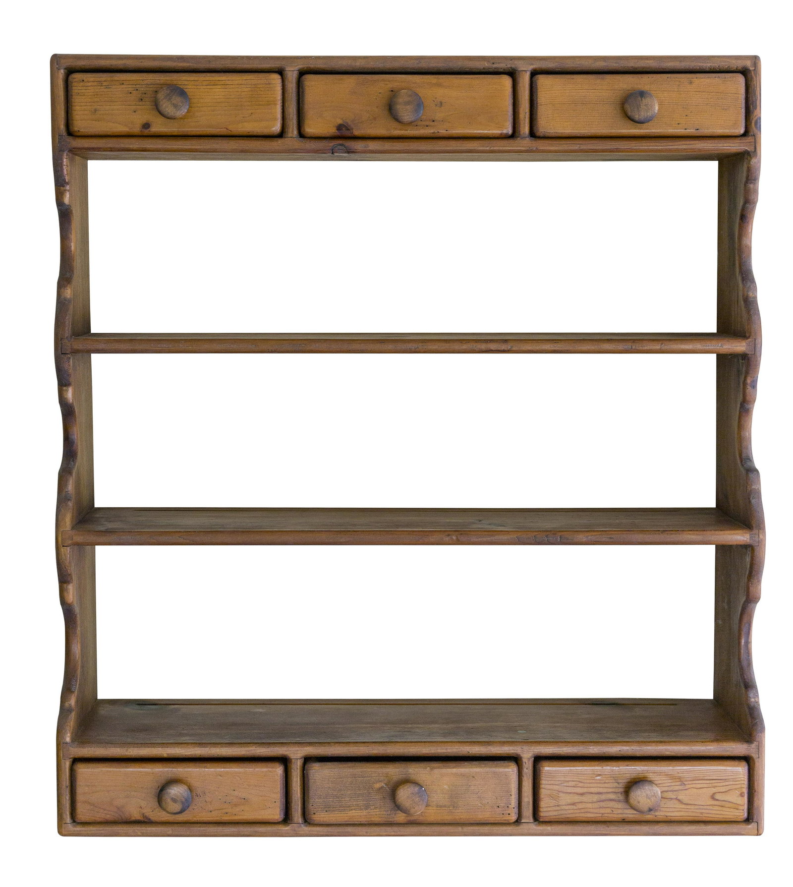 Hanging Pine What Not Shelf (1 of 7)