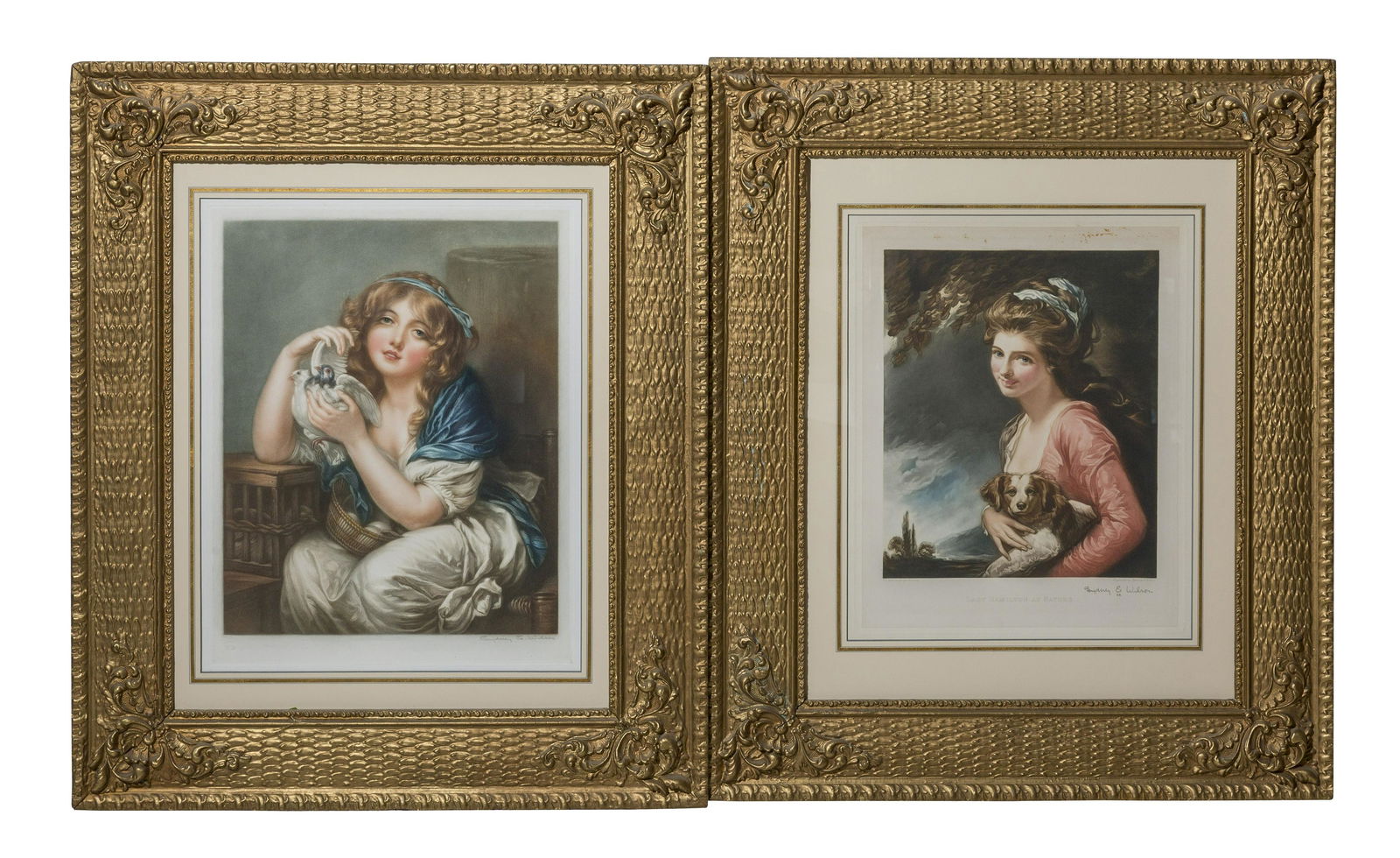 Sydney E. Wilson (B 1869) Color Engraving (England) (1 of 7)