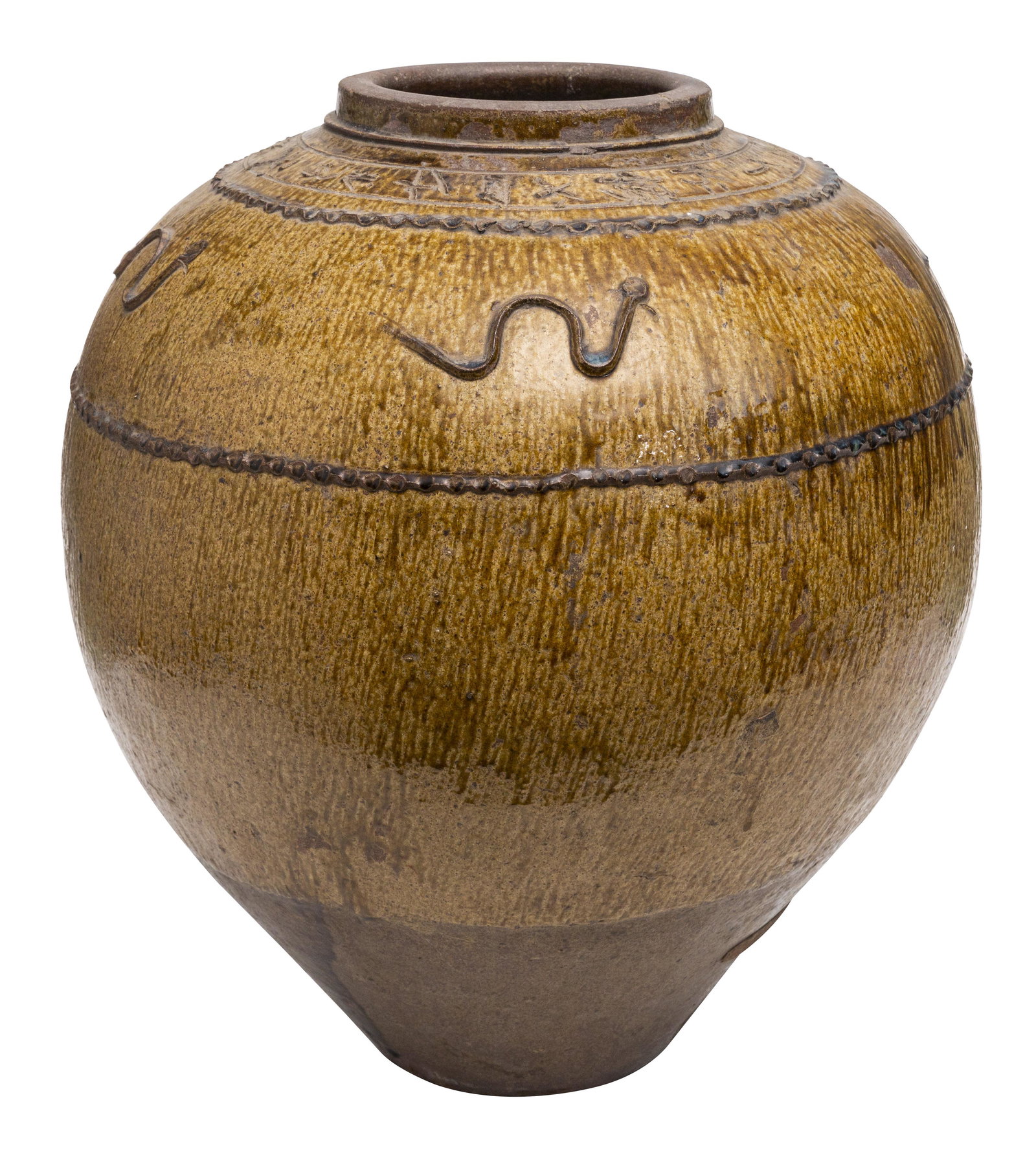 Large Han Dynasty Style Stoneware Jar (1 of 9)