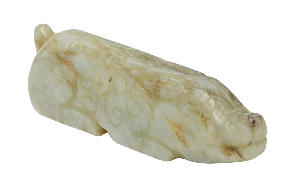 Chinese Jade Carved Pig Ming Dynasty (1 of 6)