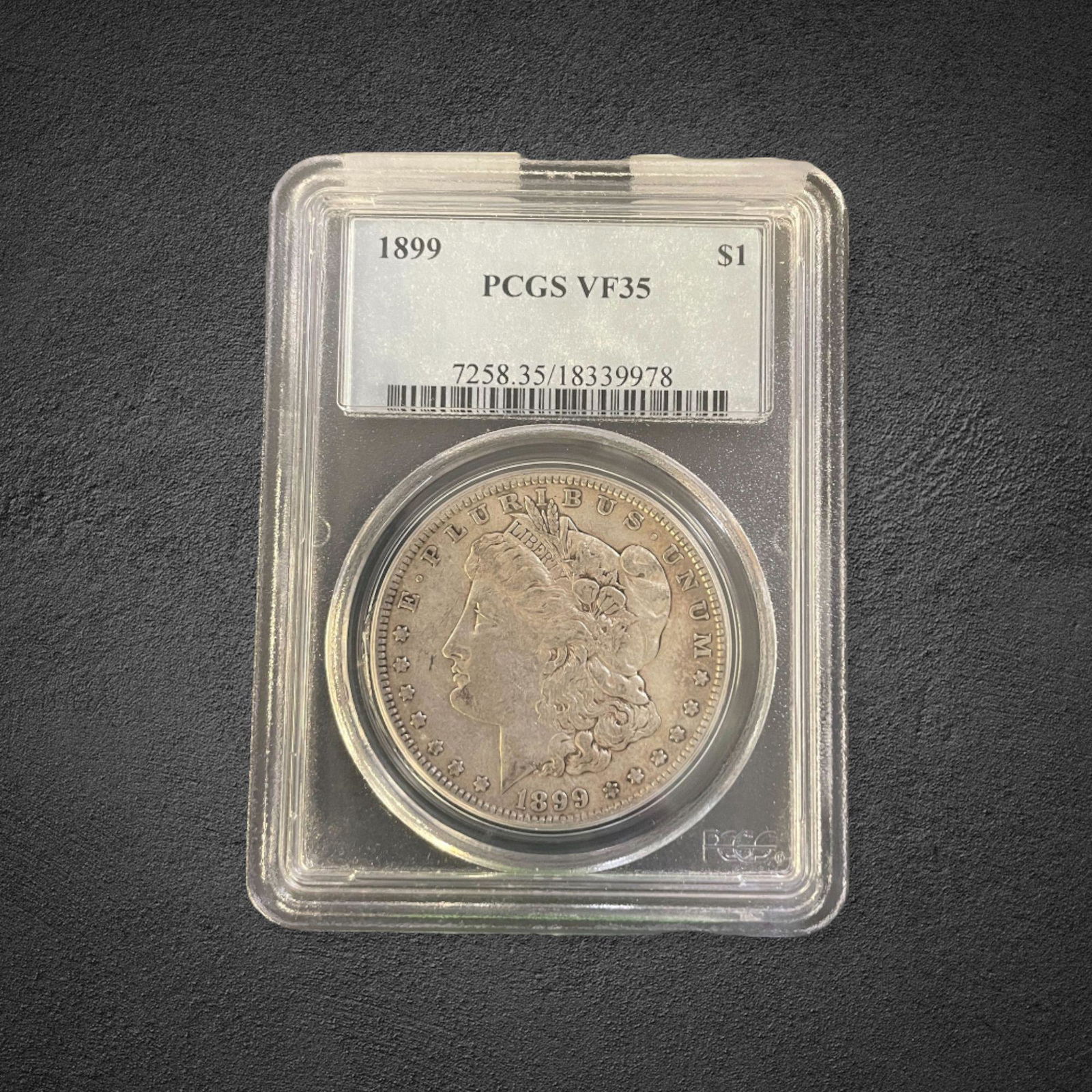 1899 Morgan Silver $1 Coin (1 of 2)