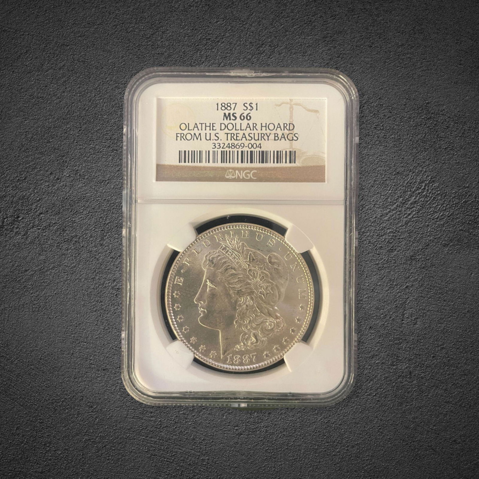 1887 Morgan Silver $1 Coin (1 of 2)