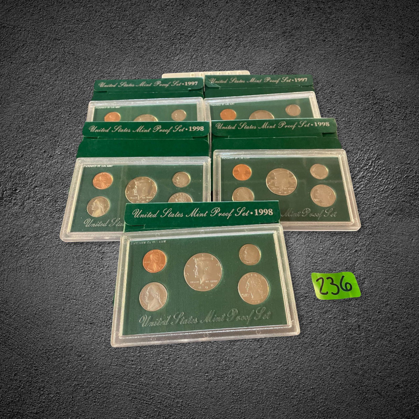 1997-98 Proof Coin Sets (1 of 1)