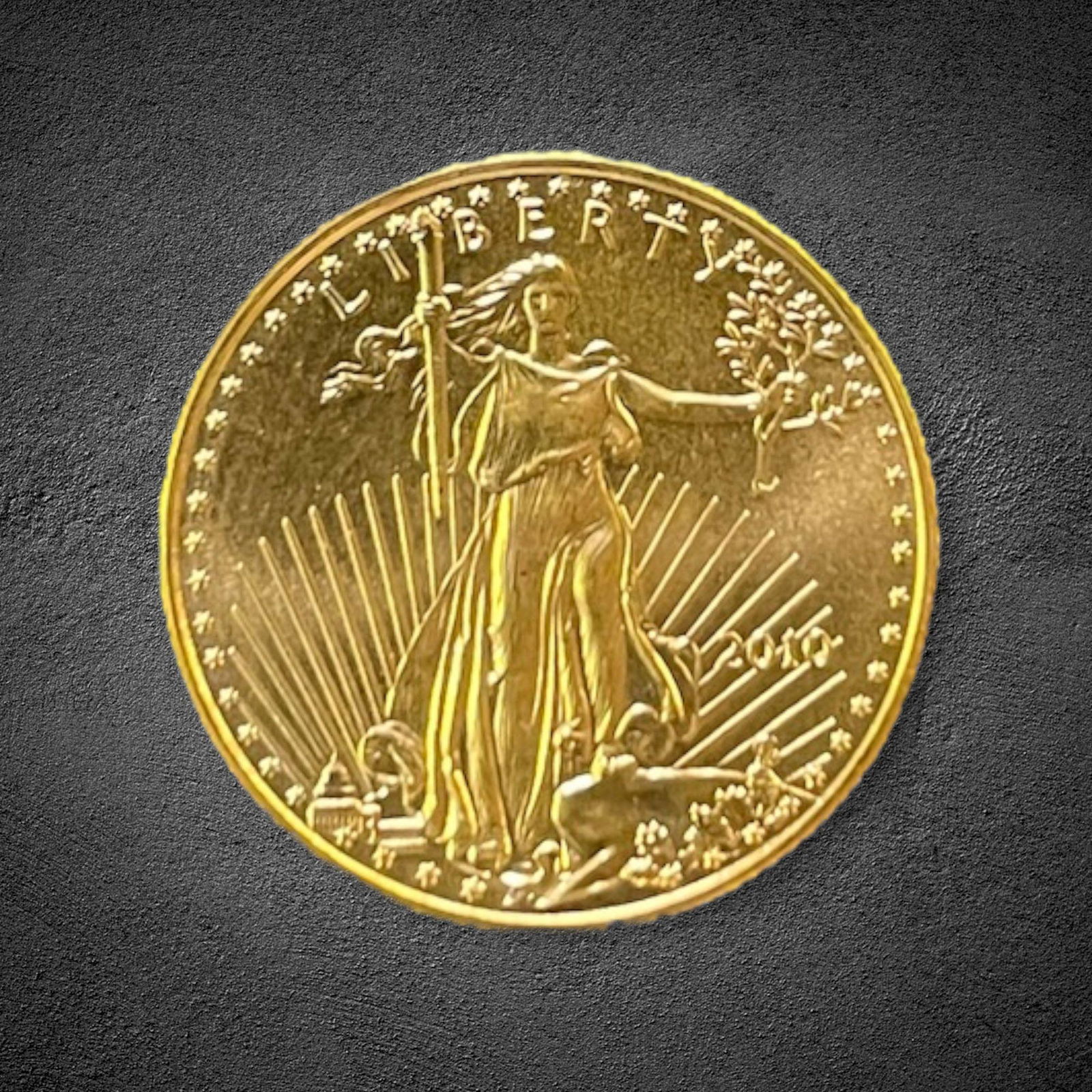 2010 American Gold Eagle $5 Coin (1 of 2)