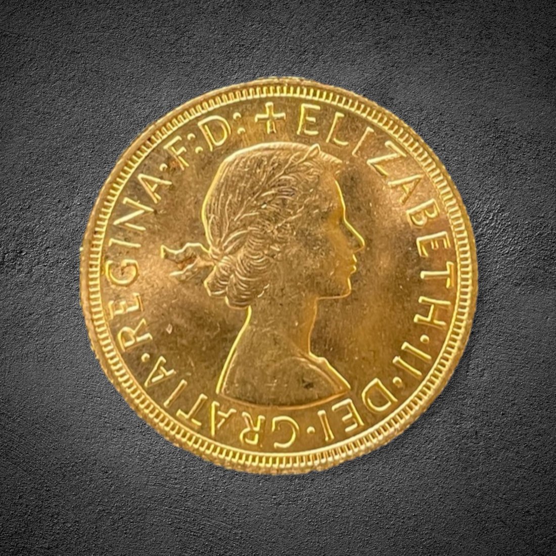 1964 British Sovereign Gold Coin (1 of 2)