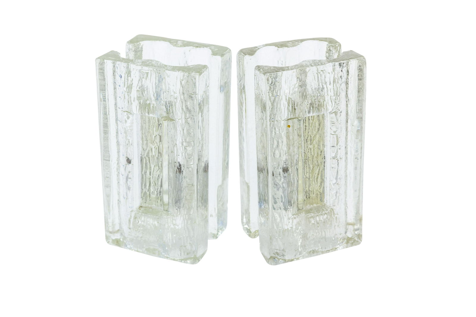 Italian Ice Block Table Lamps (1 of 5)