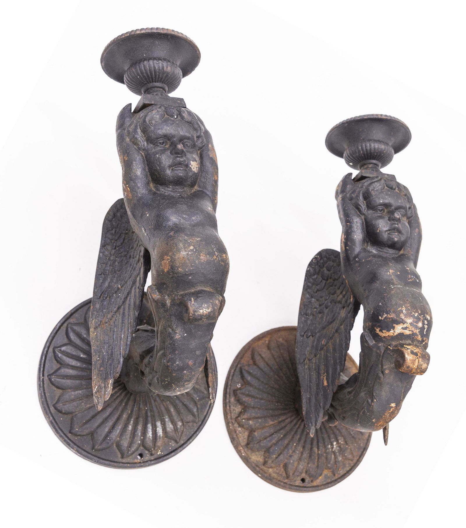 Cast Iron Candle Sconces (1 of 11)