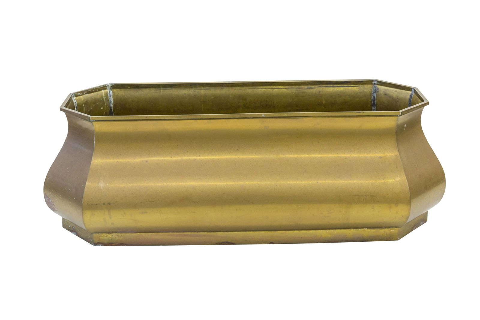 Large Chapman Brass Planter (1 of 7)