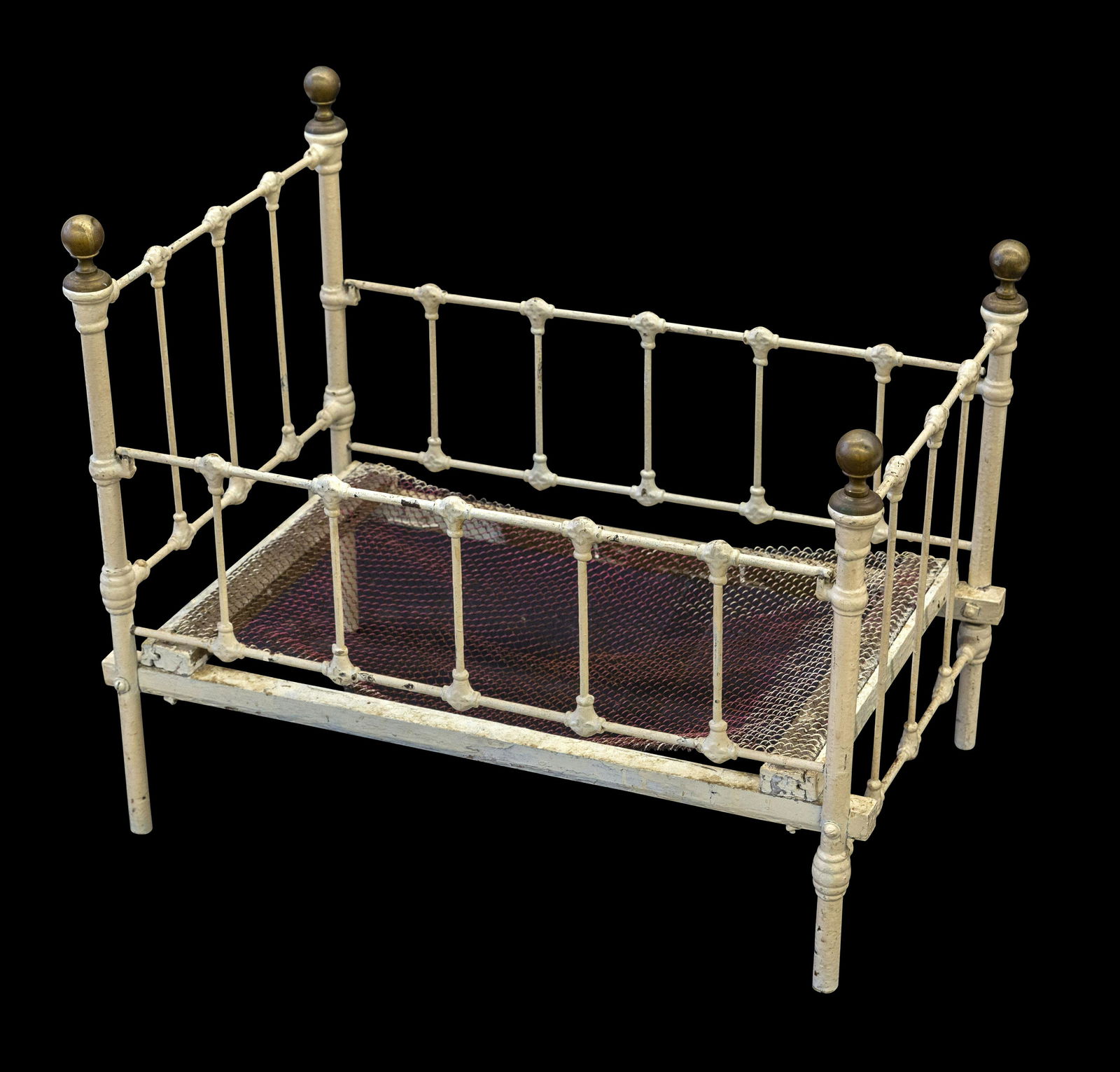 Cast Iron Victorian Doll Bed (1 of 7)