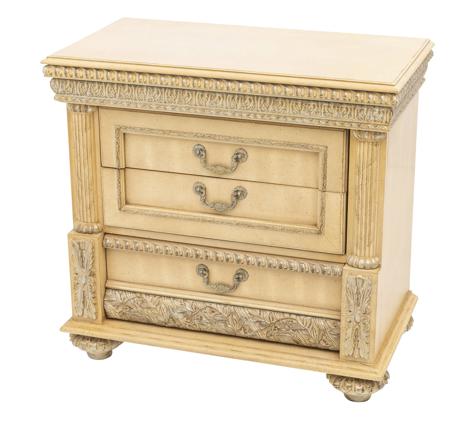 Neoclassical Style Bedside Chest (1 of 14)