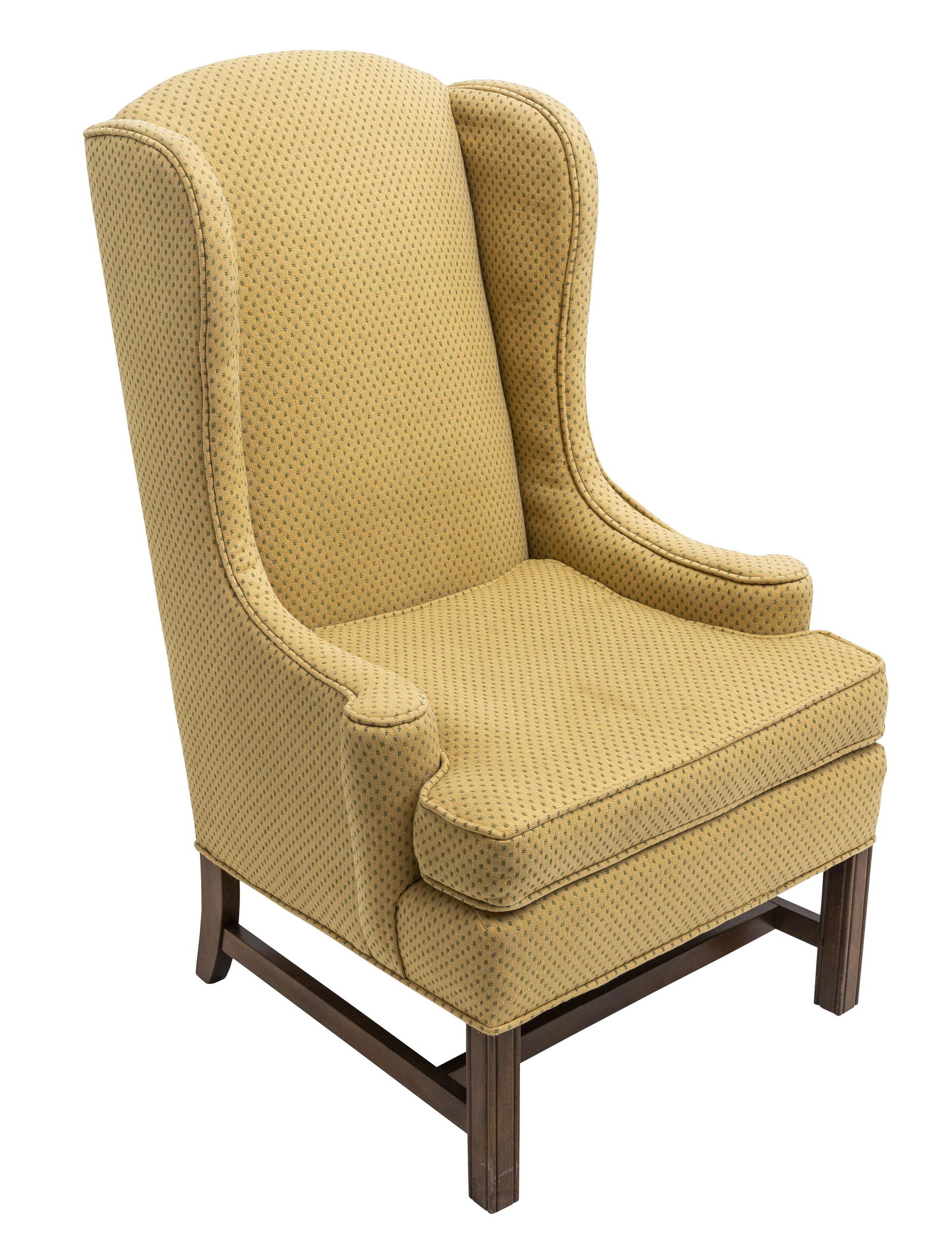Hickory Chair Co. (Attribution) High Back Wing Chair (1 of 7)