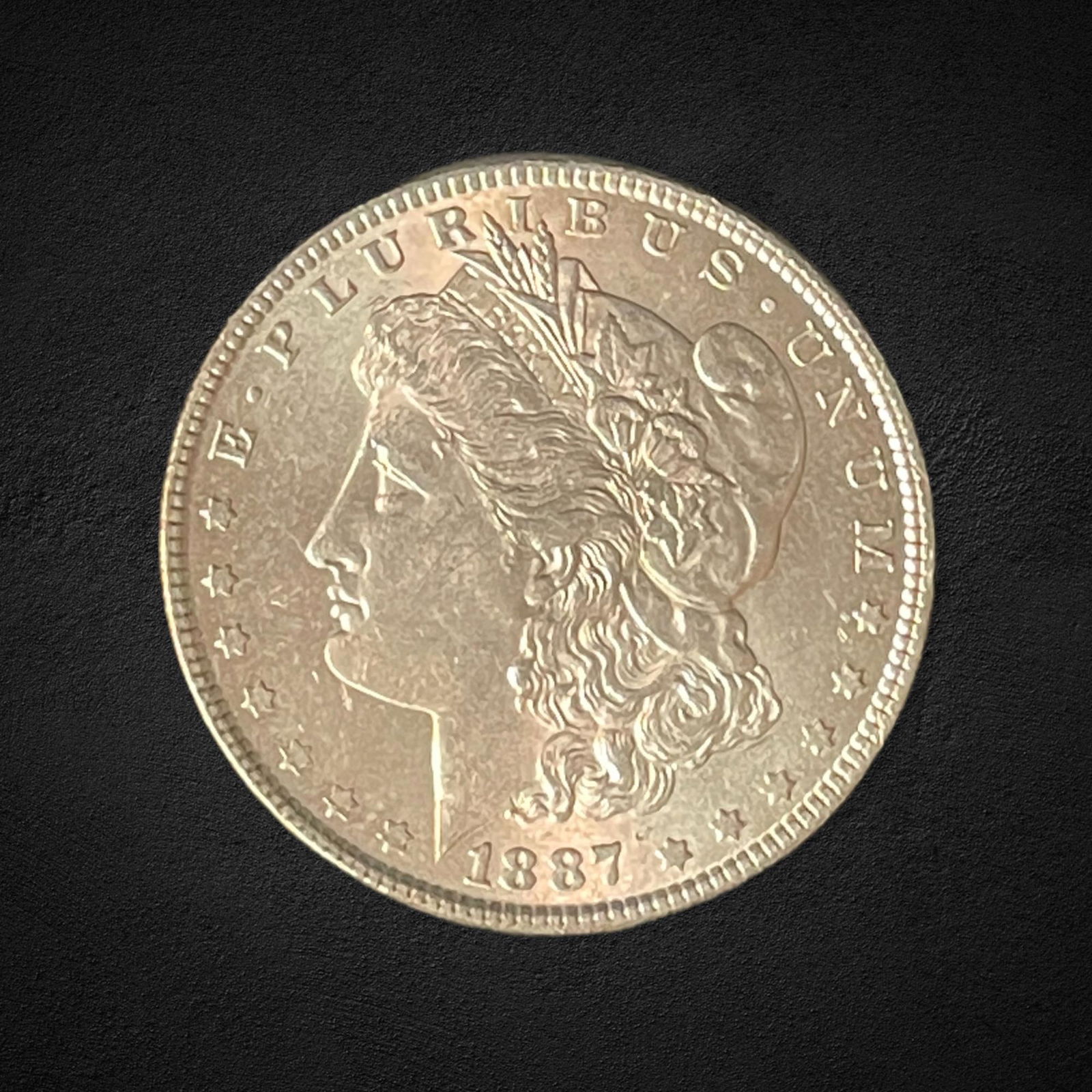 1887 Morgan Silver $1 Coin (1 of 2)