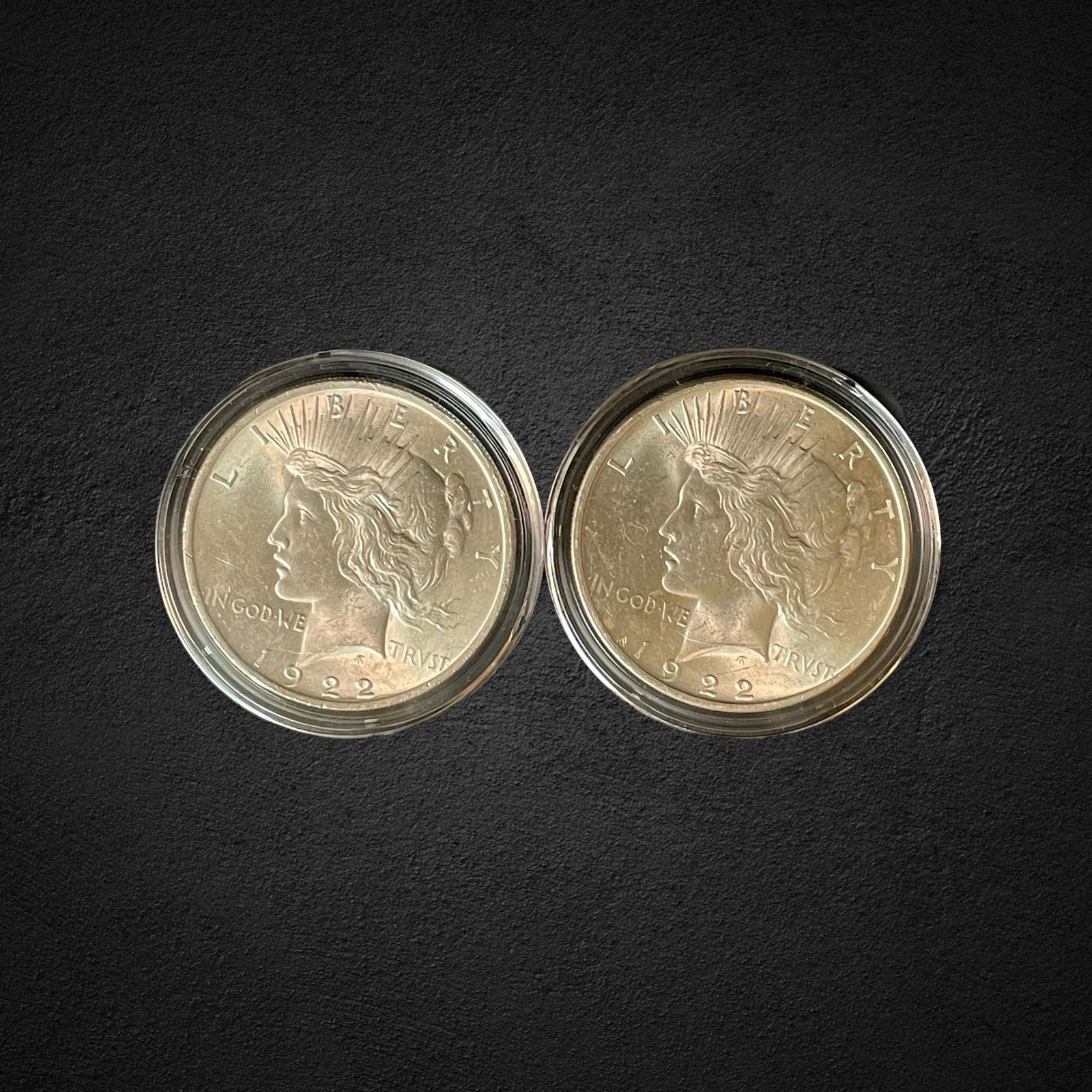1922 Peace Silver $1 Coins (1 of 2)